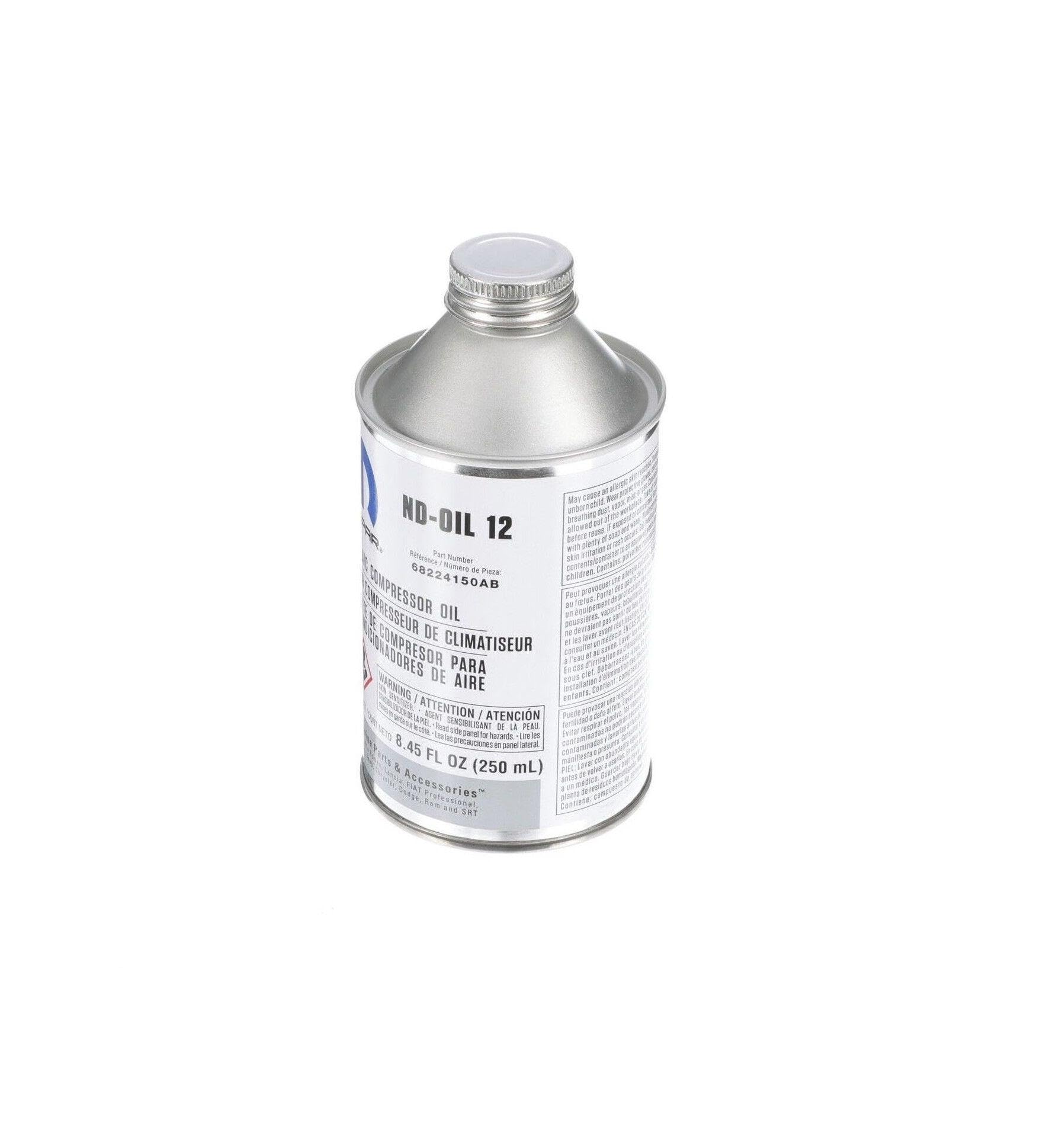OEM Genuine ND-OIL 12 A/C Compressor Lubricant - Premium Refrigerant Oil for Car AC Systems, HVAC Units & Automotive Air Conditioning Maintenance