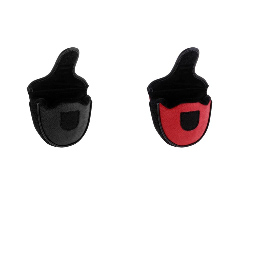 Premium PU Golf Mallet Putter Headcover - Waterproof Club Protector for Mallet Putters | Golf Accessories & Equipment | Perfect for Course Play, Practice & Club Protection