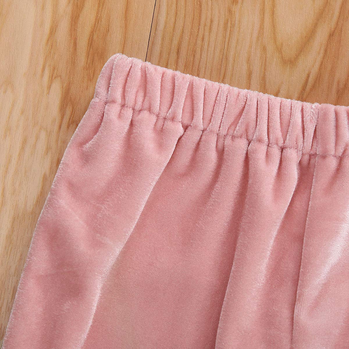 Toddler Bell Bottom Pants for Baby Girls - Soft Ruffle Leggings & Flare Trousers - Cute Outfit for Playtime, Photos & Special Occasions