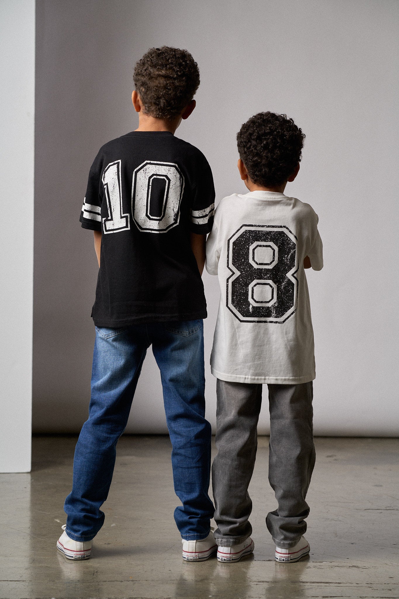 Varsity 6th Birthday Elevated T-Shirt - Black | Trendy Kids Party Outfit for School Celebrations & Birthday Photos
