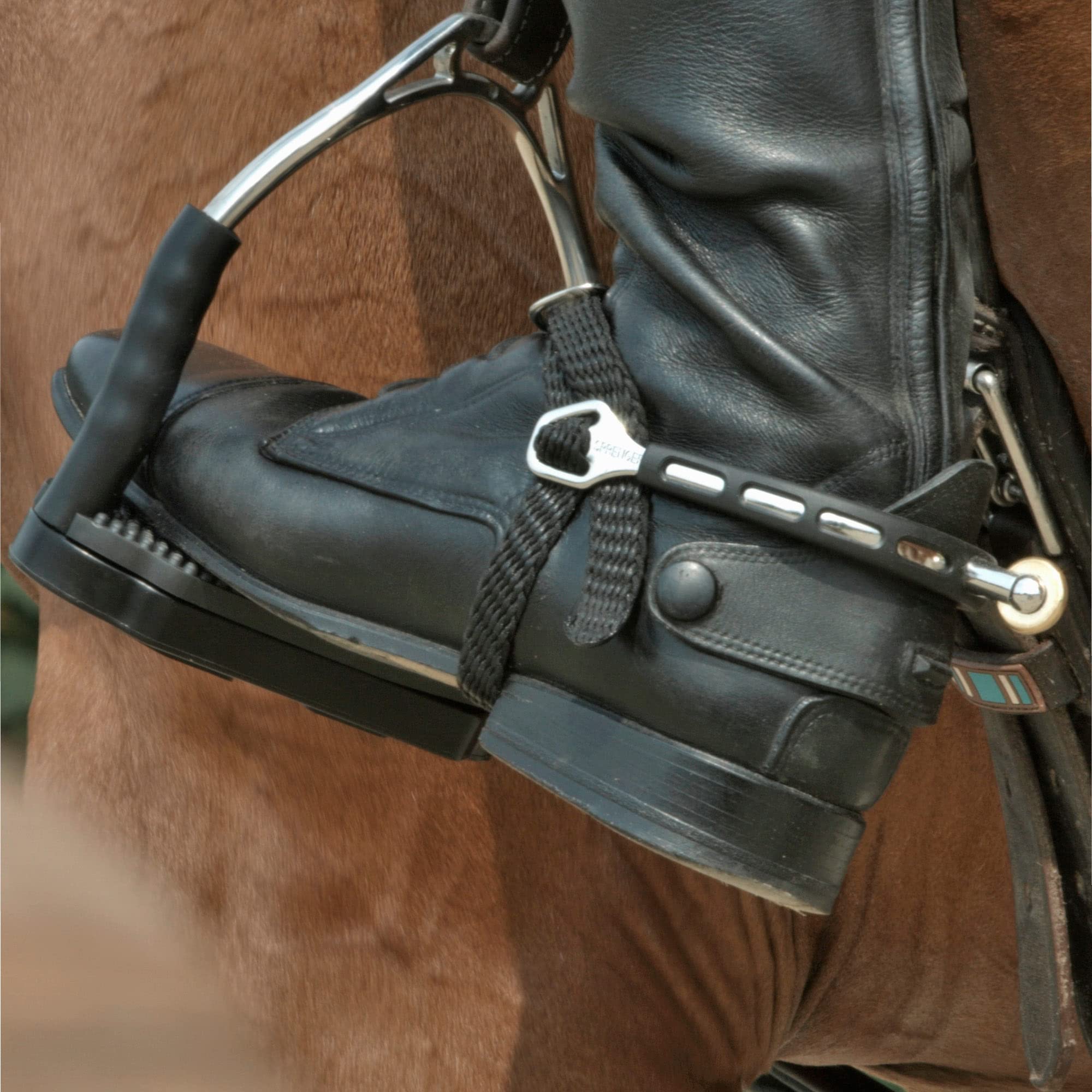 Sprenger Ultra Fit Extra Grip Spurs Comfort Roller Vertical - Perfect for Equestrian Riding, Horse Training & Dressage Competitions