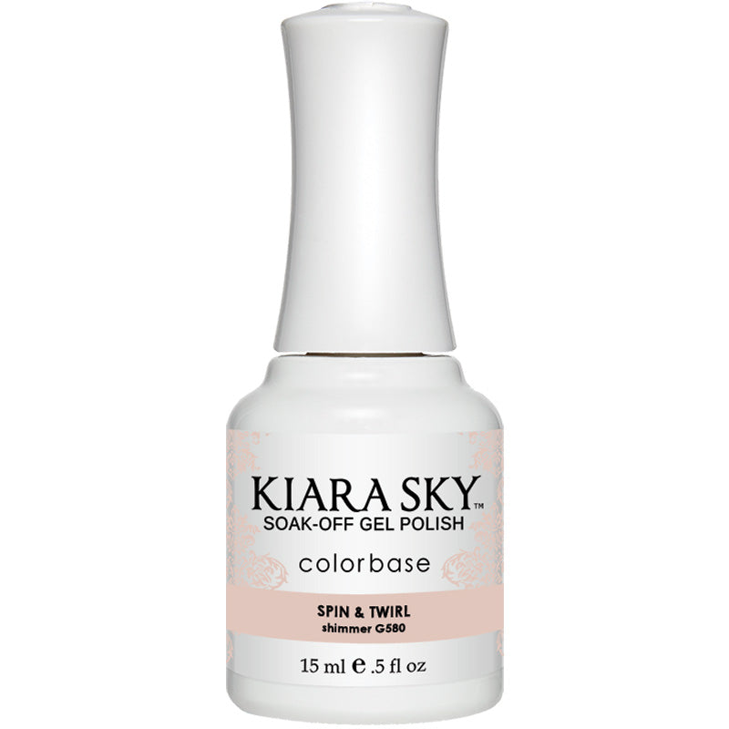 G580 Spin Twirl Gel Polish - Long-Lasting Nail Lacquer for Salon-Quality Manicures at Home | Perfect for Parties, Weddings & Special Occasions
