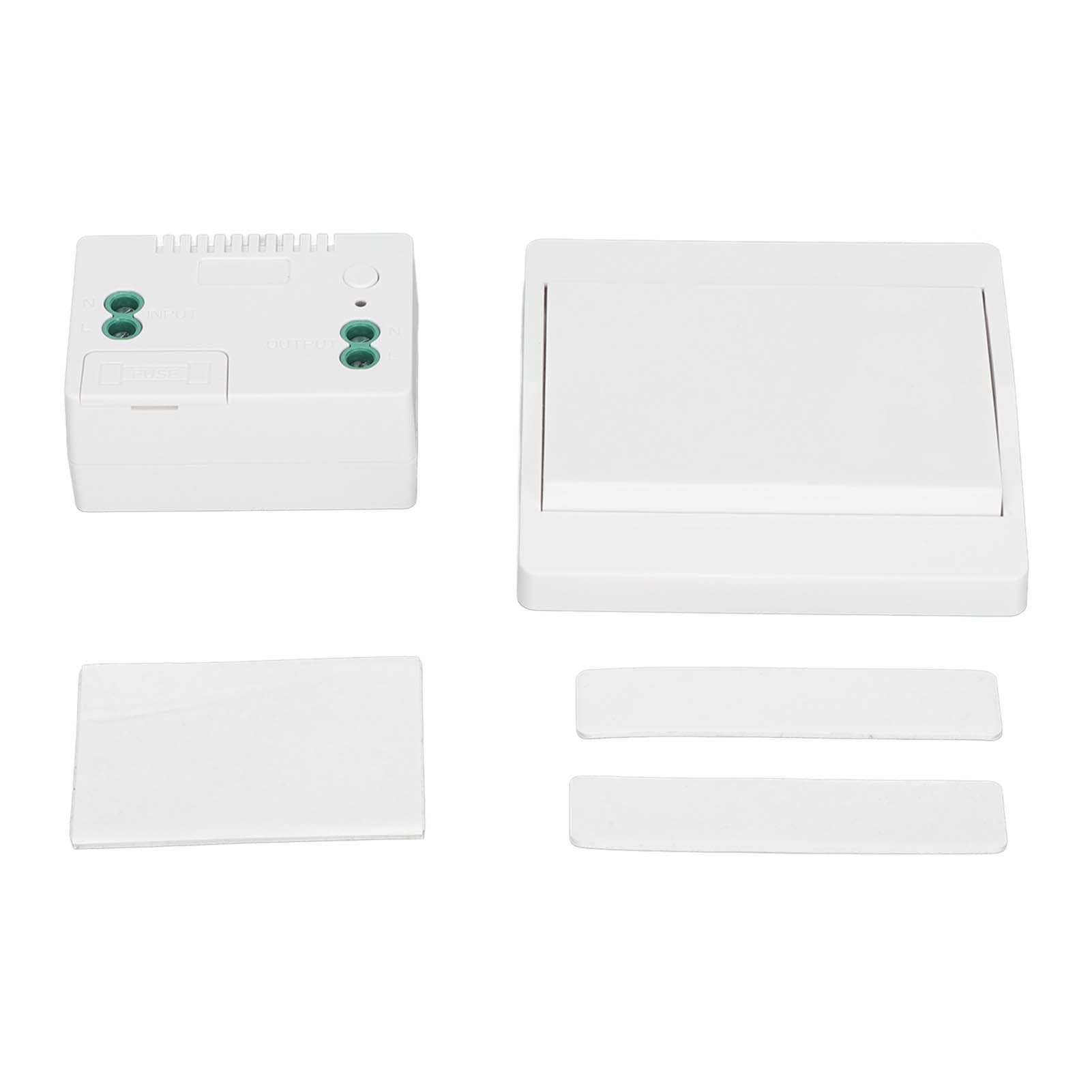 Yoidesu Wireless Remote Wall Switch - Self Powered Kinetic Energy Light Switch Kit for Incandescent, Halogen & Fluorescent Bulbs | Smart Home Lighting Control for Bedroom, Living Room & Staircase