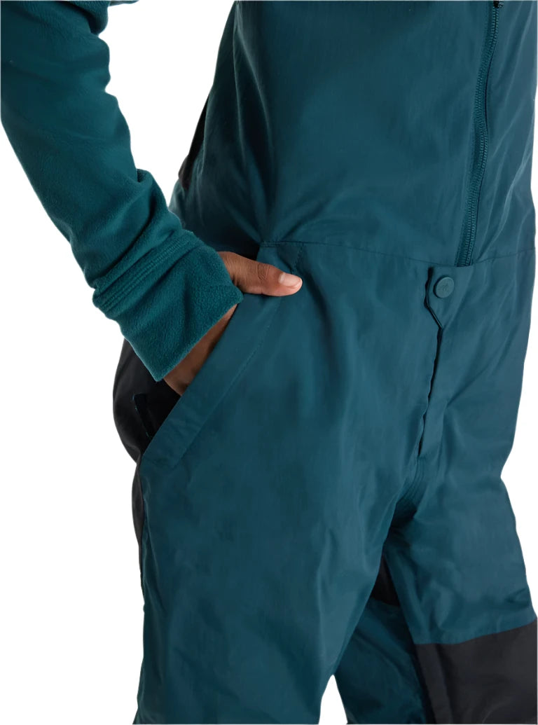 Burton Junior's Skylar 2L Waterproof Snow Bib Pants for Kids 2025 - Warm Winter Ski & Snowboard Gear for Boys & Girls
