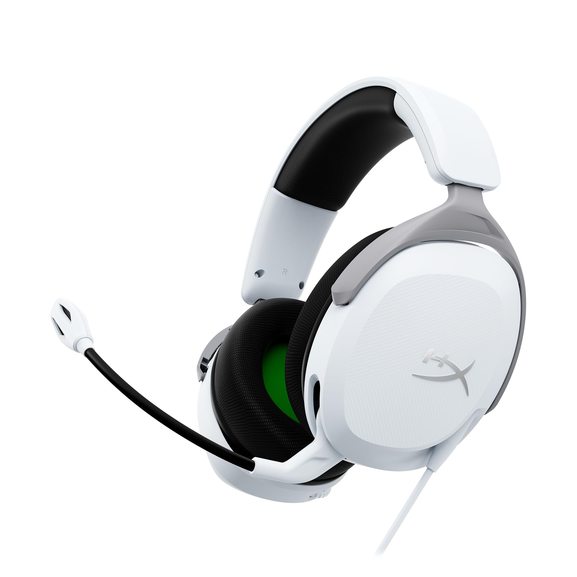 HyperX CloudX Stinger 2 Core - Wireless Gaming Headset for Xbox Series X|S & PC, Lightweight Over-Ear Headphones with Noise-Canceling Mic, Swivel-to-Mute, 40mm Drivers - White - Perfect for Competitive Gaming & Online Chat