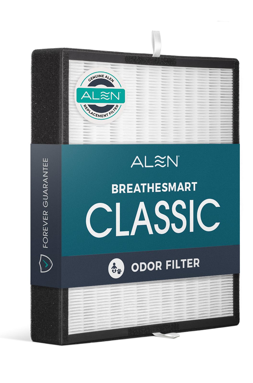 Alen BF35-Odor Replacement HEPA Filter for BreatheSmart Classic Air Purifier - Captures Allergens, Mold, Pet Dander & Odors - Perfect for Allergy Relief & Cleaner Air in Bedrooms, Living Rooms & Offices (1 Filter)