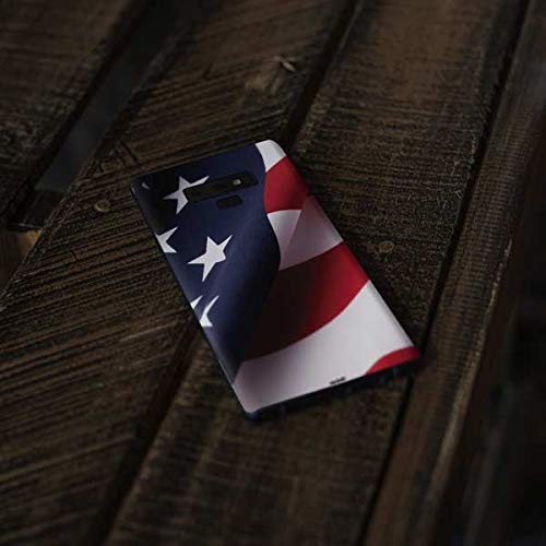 Skinit Decal Phone Skin for Samsung Galaxy Note 9 - American Flag Design | Protective Vinyl Wrap for Daily Use & Travel