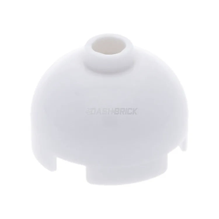 LEGO 2x2 Round Brick with Dome Top in White (Part #4216652) - Perfect for LEGO Creations, DIY Projects & Model Building