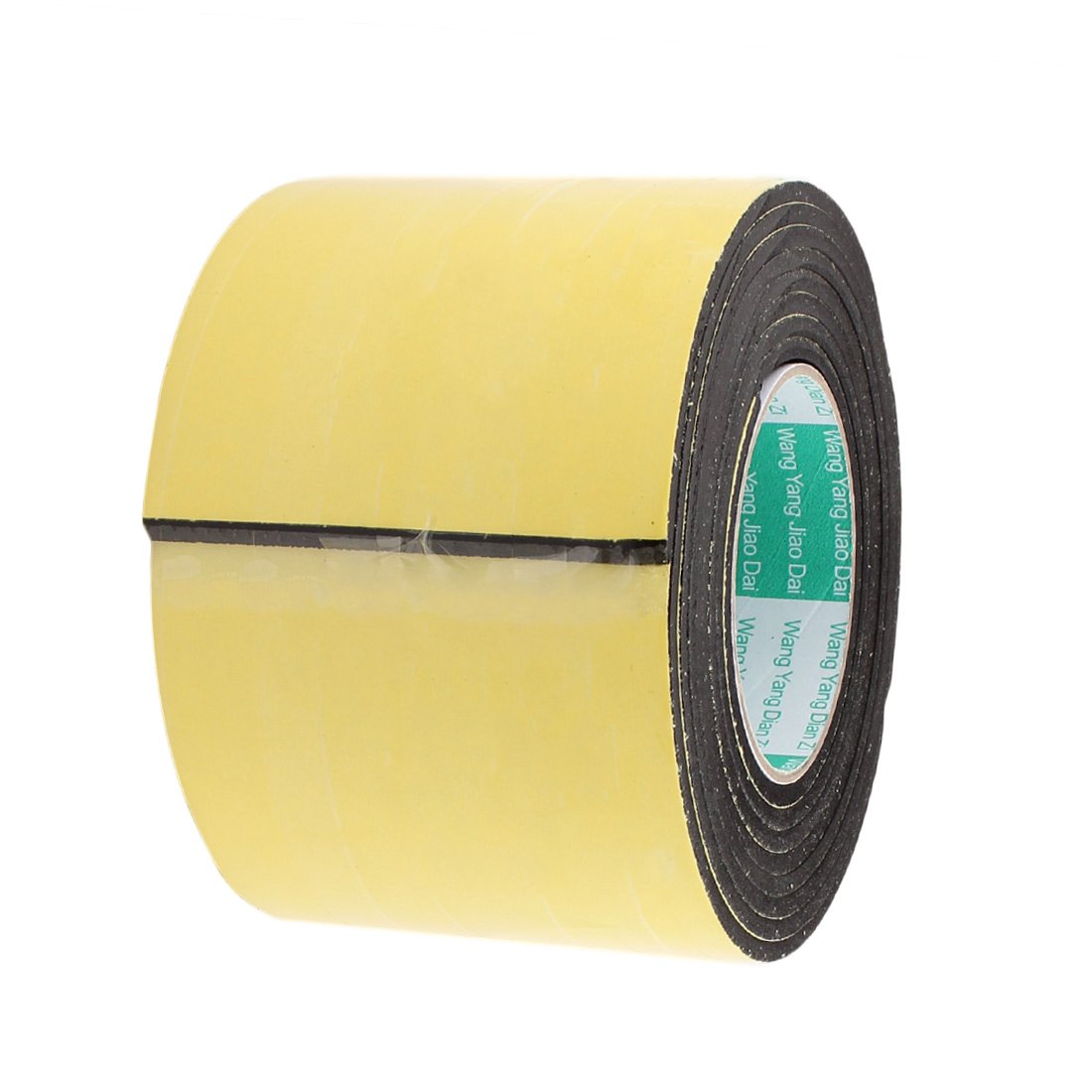 IIVVERR 100mm x 4mm EVA Foam Tape - Single Side Adhesive Sponge Strip - 3 Meters Length - Ideal for DIY Crafts, Home Repairs & Soundproofing Projects