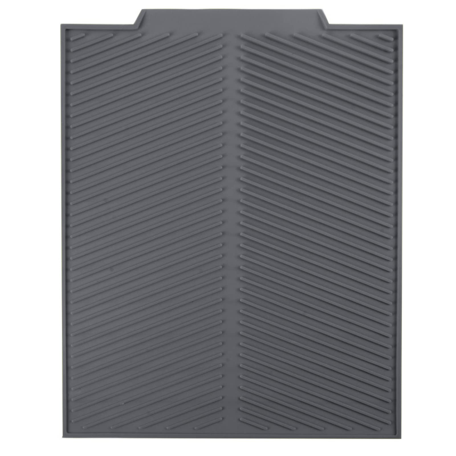 MEYYY Silicone Folding Draining Mat 43x33cm - Dish Drying Rack, Kitchen Drain Board for Sink Countertop - Perfect for Drying Dishes, Fruits & Utensils After Washing