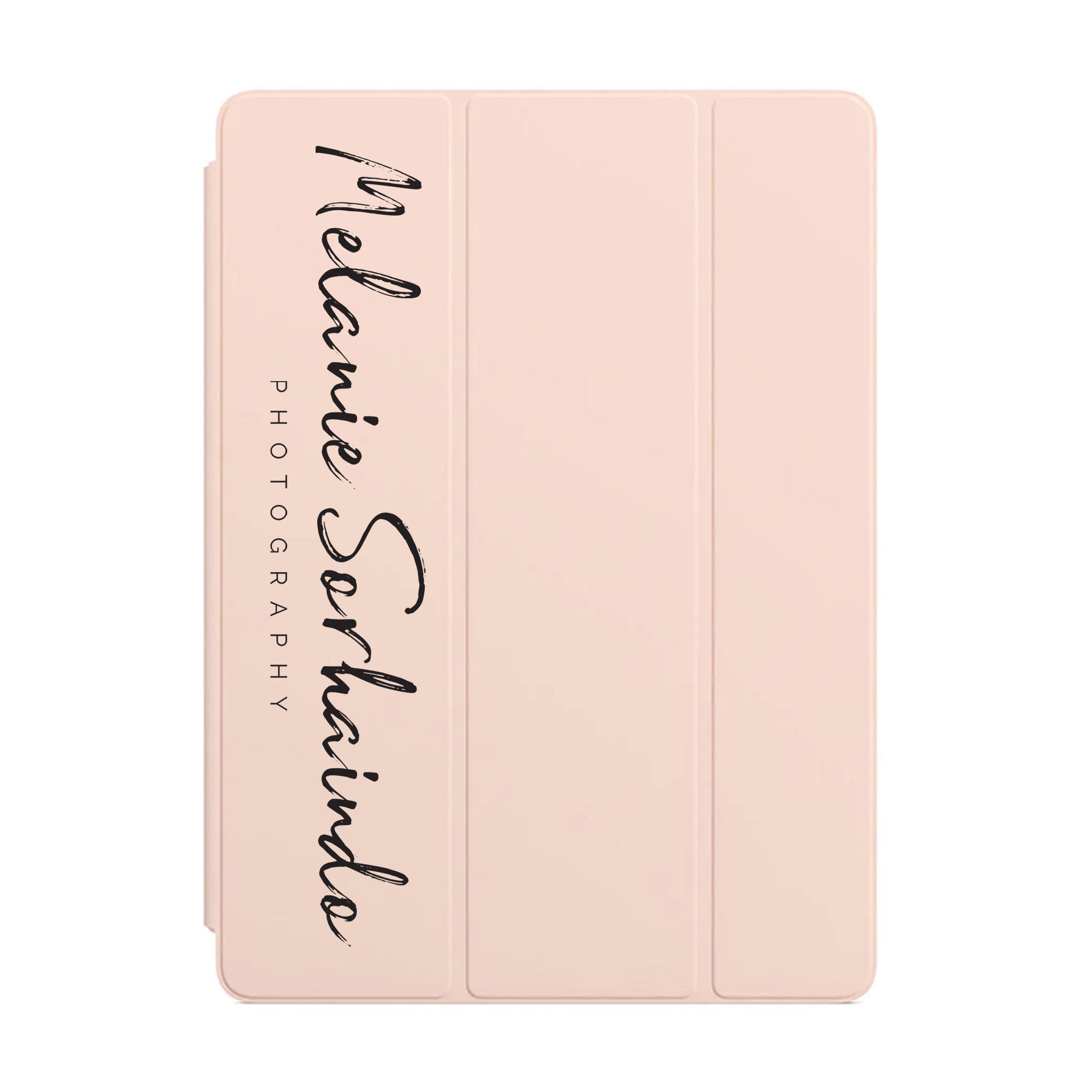 Premium iPad Trifold Case with Signature & Occupation 70 - Slim Protective Cover for iPad Air/Pro, Stand & Auto Sleep/Wake - Perfect for Work, Travel & Home Use