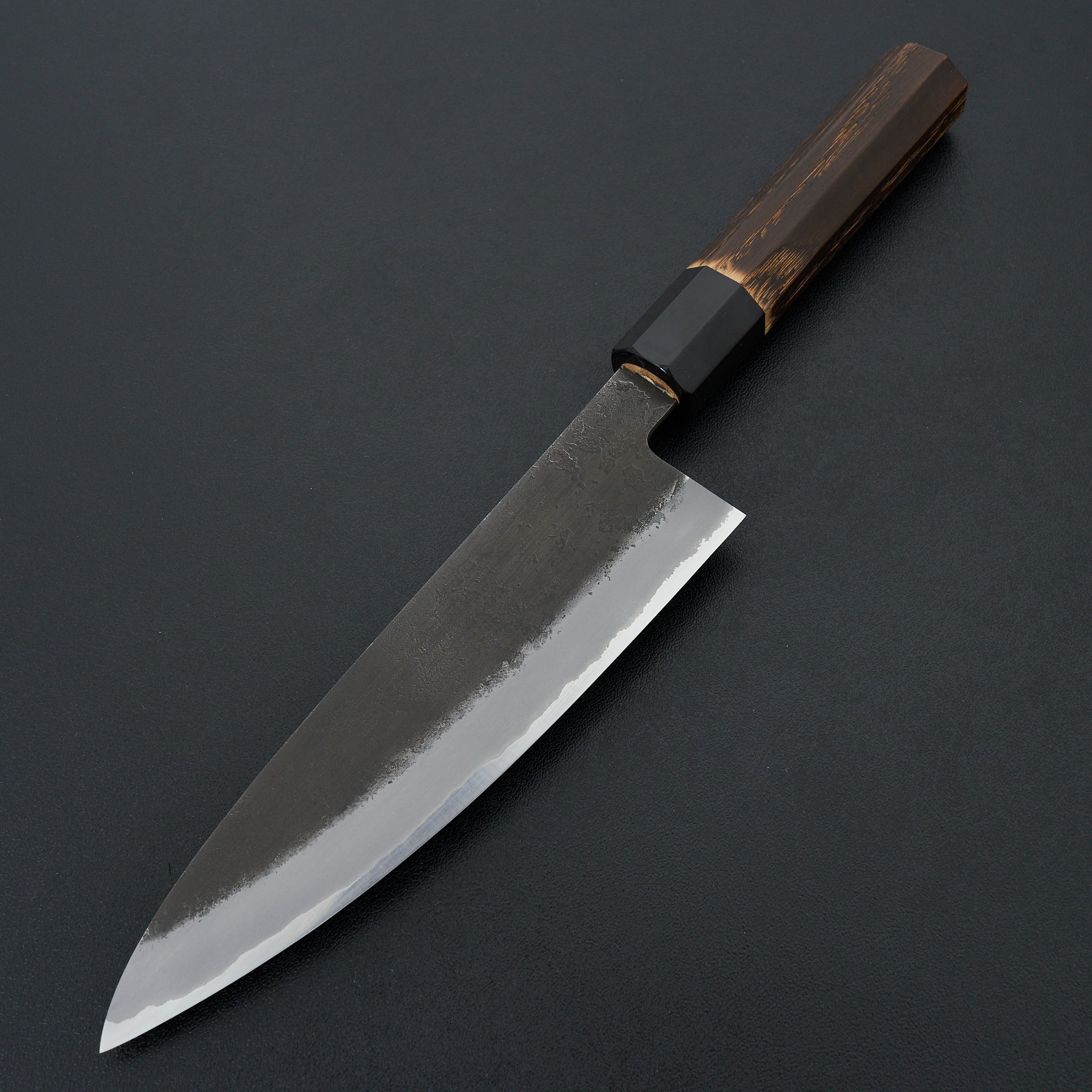 Premium Hinoura Ajikataya Stainless Clad White #2 Nashiji Gyuto 180mm Japanese Chef Knife - Perfect for Slicing, Dicing & Precision Cooking in Professional Kitchens & Home Use