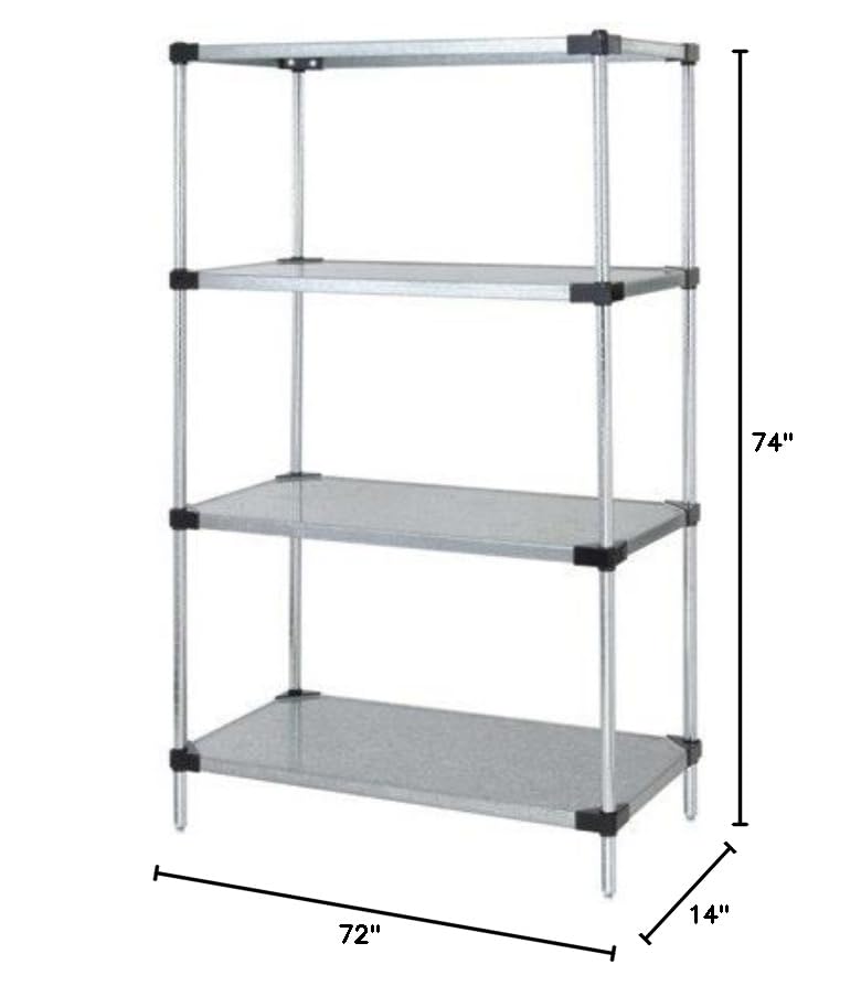 Quantum Storage Systems WR74-1472SG 4-Tier Starter Kit - 74