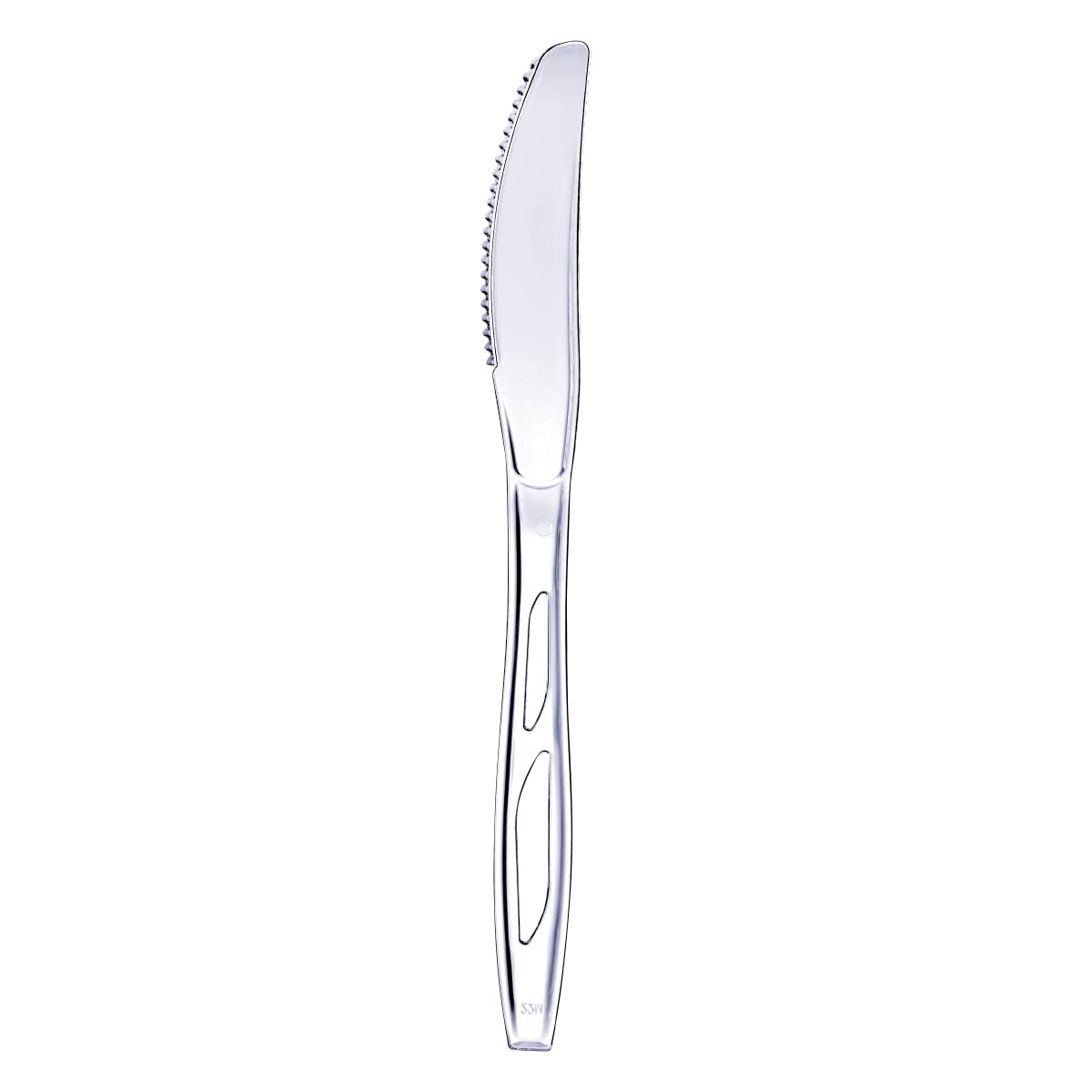 1600 Premium Heavyweight Disposable Plastic Knives - Clear Heavy Duty Cutlery for Parties, Events, Catering & Home Use - Bulk Pack of 1,600 Durable Knives for BBQ, Picnics, Weddings & Office Events