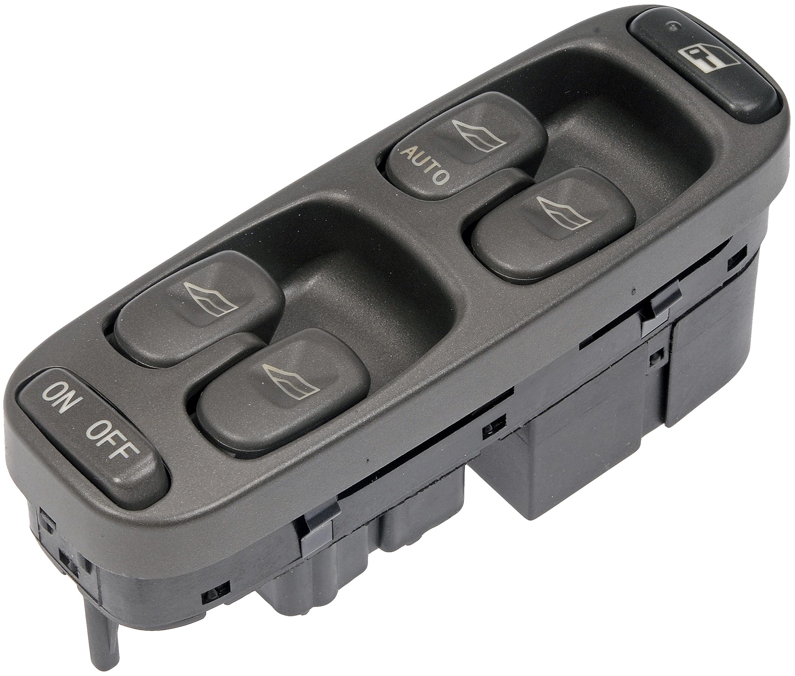 Dorman 901-550 Front Driver Side Power Window Switch 6 Button - Compatible with Volvo S60 S80 XC70 XC90 - Easy DIY Installation for Smooth Window Operation