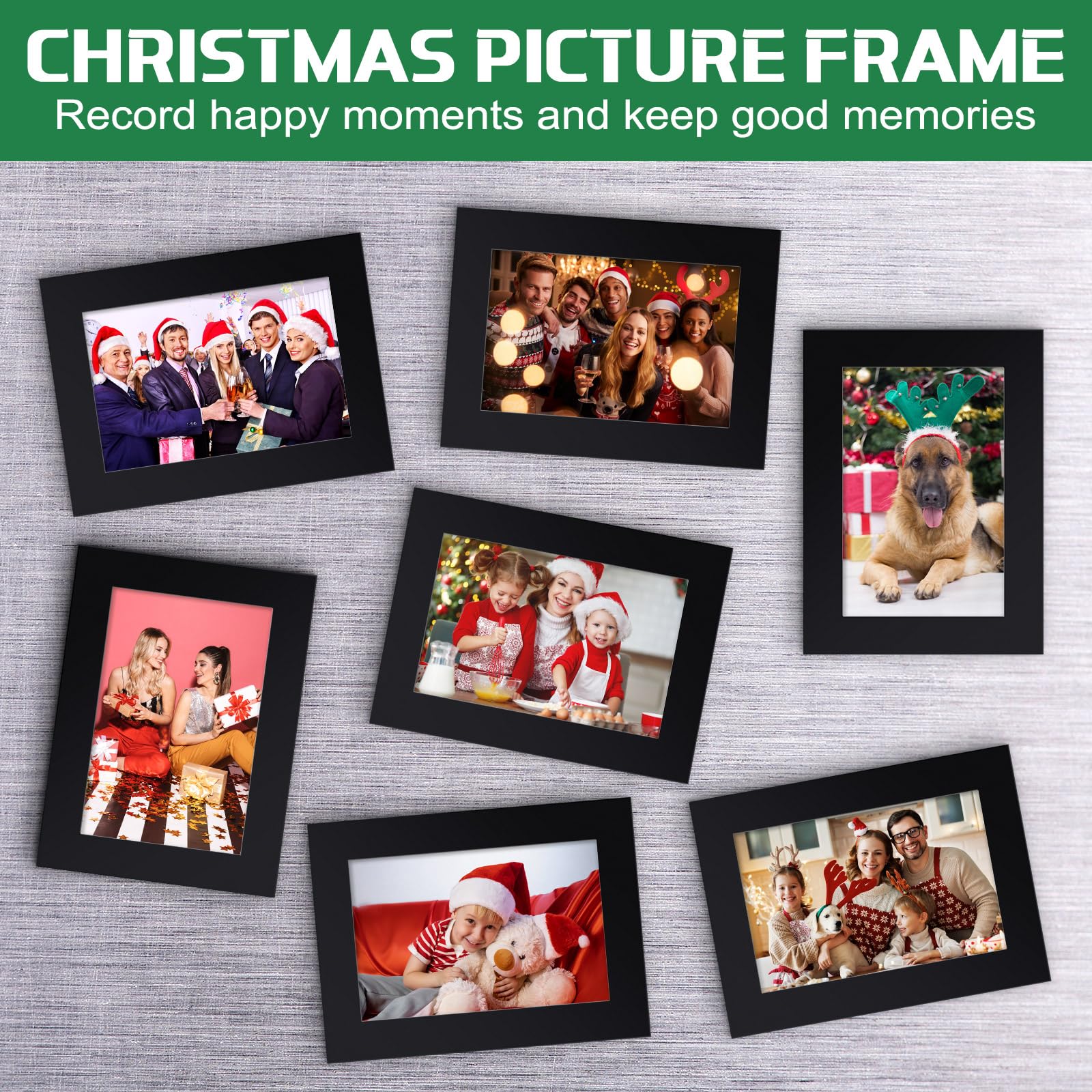 Soaoo 60 Pcs Magnetic Photo Frames - 2.5 x 3.5 Inches Reusable Wallet Size Picture Holders for Refrigerator, Cabinet, Office & Classroom - Black Magnetic Photo Sleeves for Displaying Family Photos, Artwork and Memorable Moments