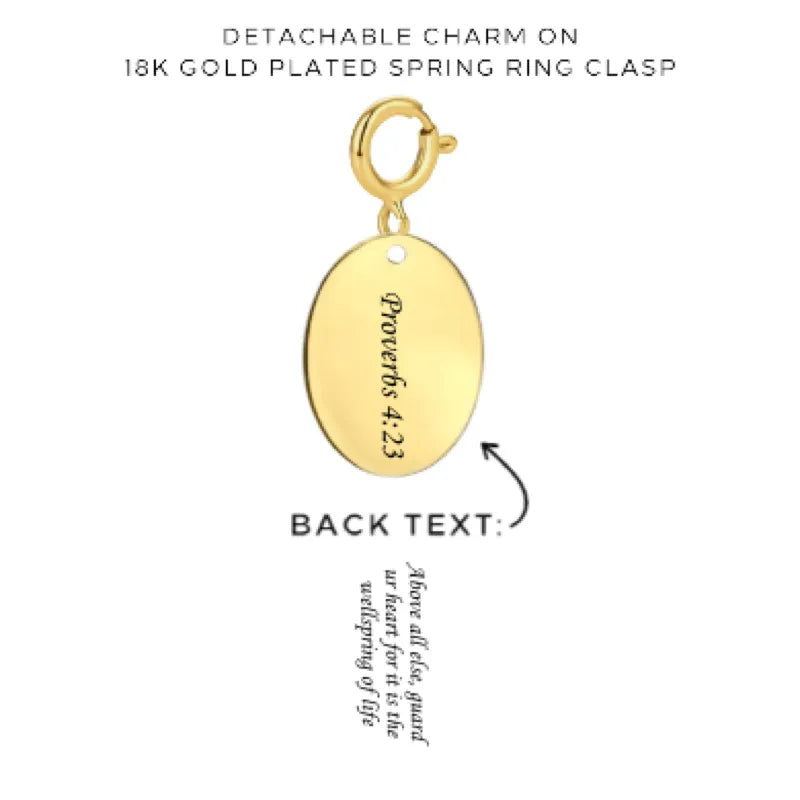 Personalized Engraved Charms with Detachable Clasp - Custom Name Jewelry Gift for Women - Perfect for Bracelets, Necklaces & Keychains - $12.00