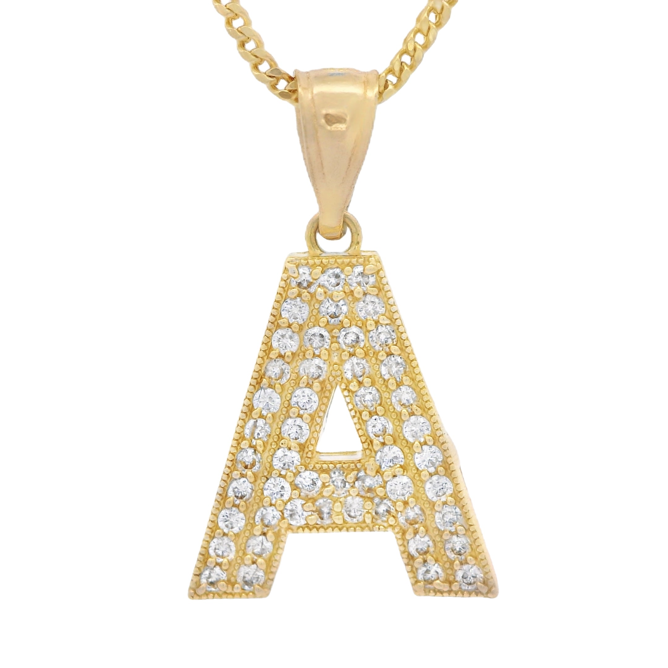14K Gold Initial 