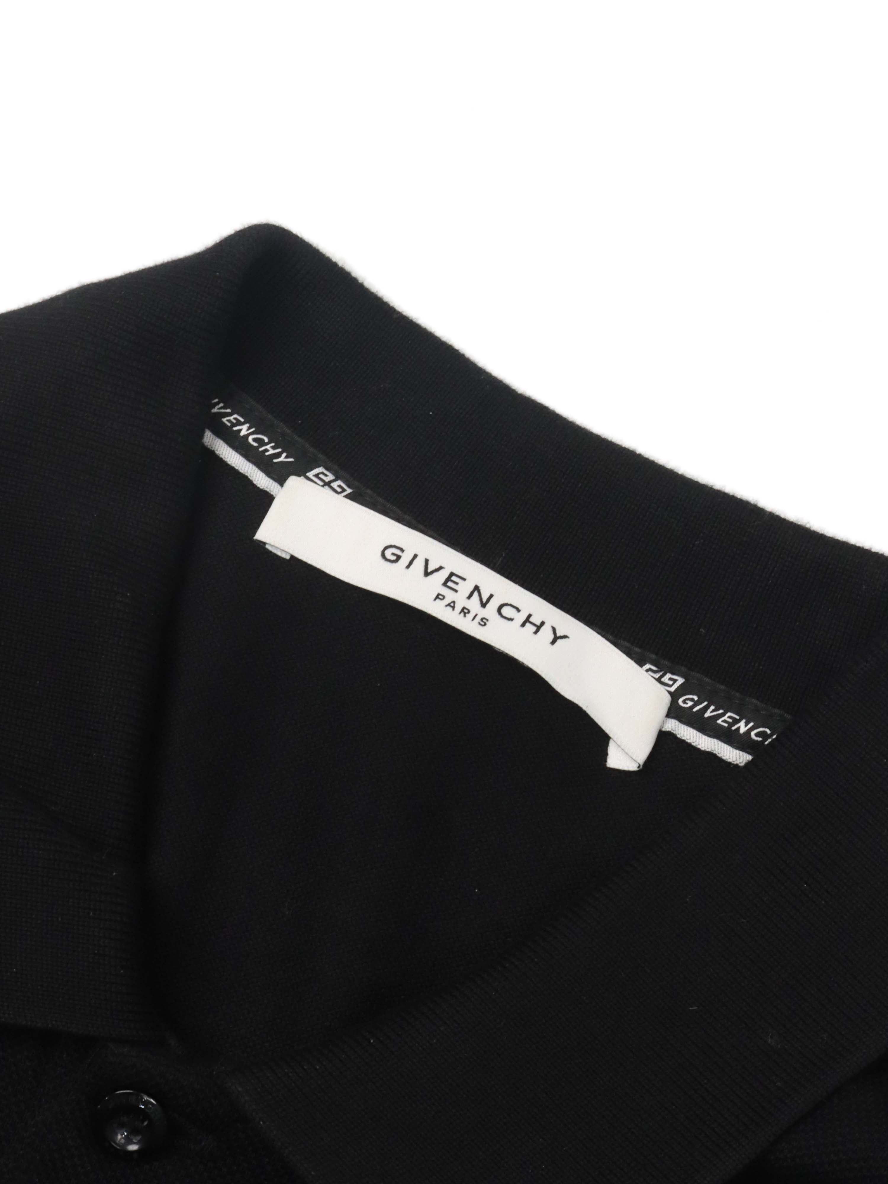 Givenchy Black XS Polo Shirt for Men - Premium Cotton Short Sleeve Casual Top | Perfect for Golf, Business Casual & Everyday Wear