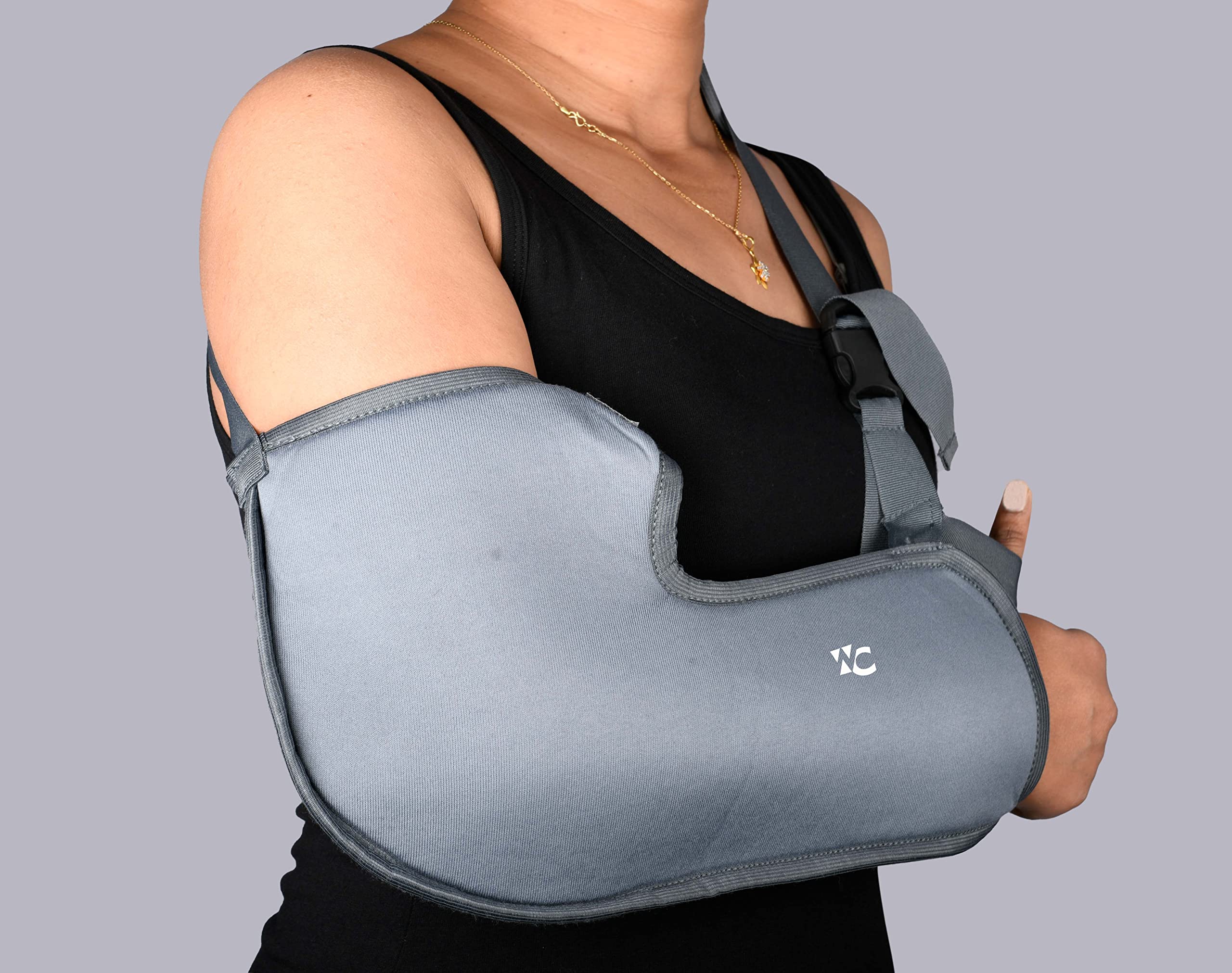 Breathable Adjustable Arm Sling for Men & Women - Comfortable Wrist, Elbow & Rotator Cuff Support - Ideal for Shoulder Injuries, Post-Surgery Recovery & Daily Arm Support