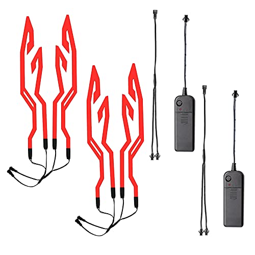 2pcs Red