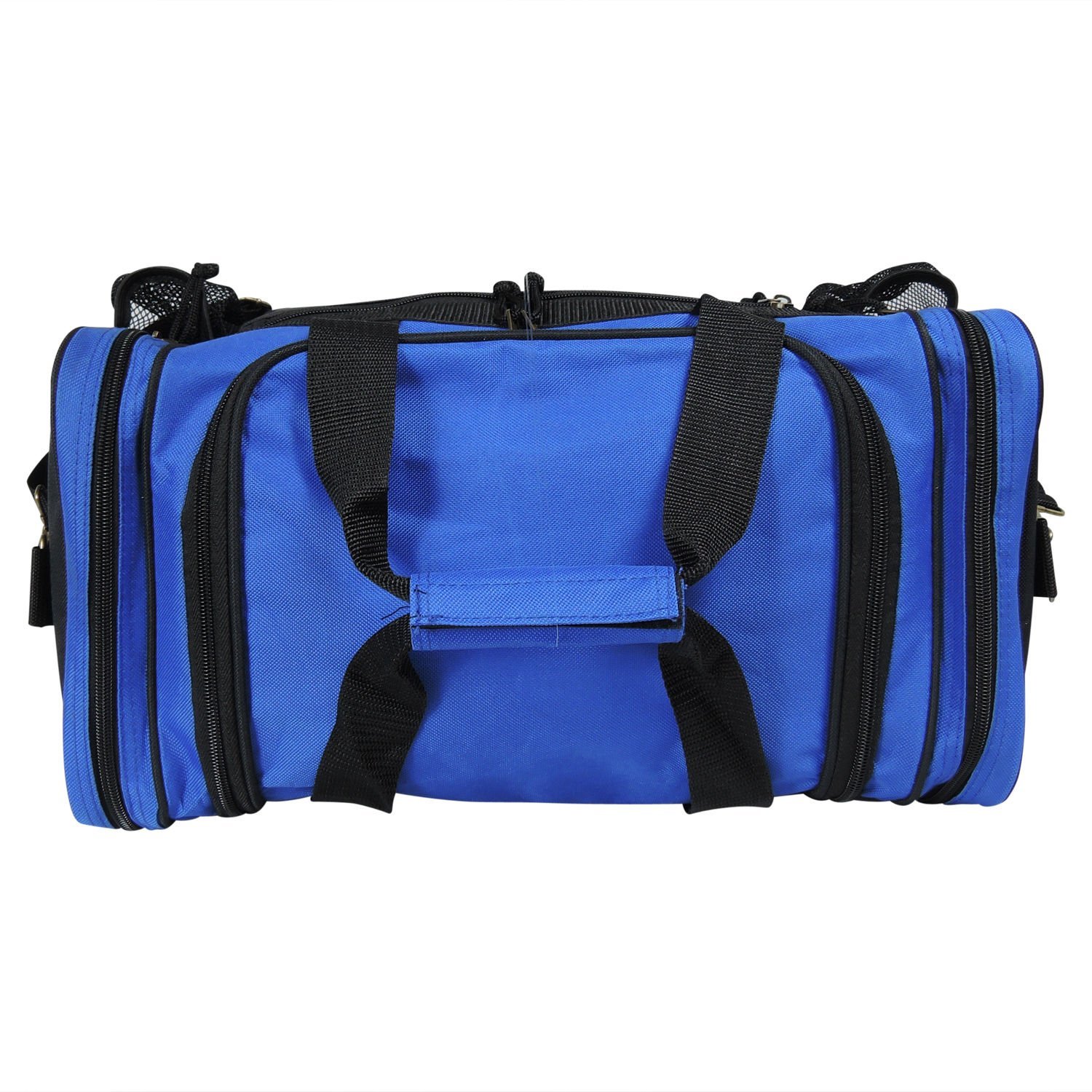 17 Inch Carry On Travel Luggage - Lightweight Sport Duffel Bag with Shoulder Strap (Royal Blue, 17