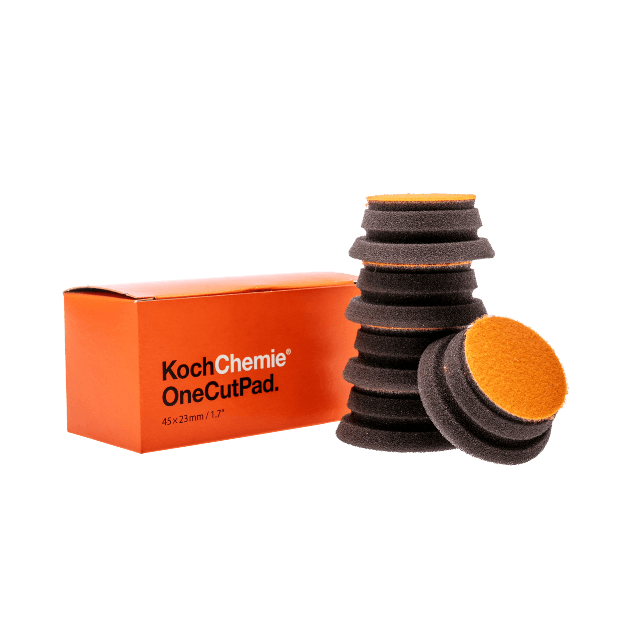 KOCH CHEMIE One Cut Pad 2 - 5 Pack Premium Car Polishing Pads for Paint Correction & Detailing - Perfect for Professional Auto Detailing & DIY Car Care