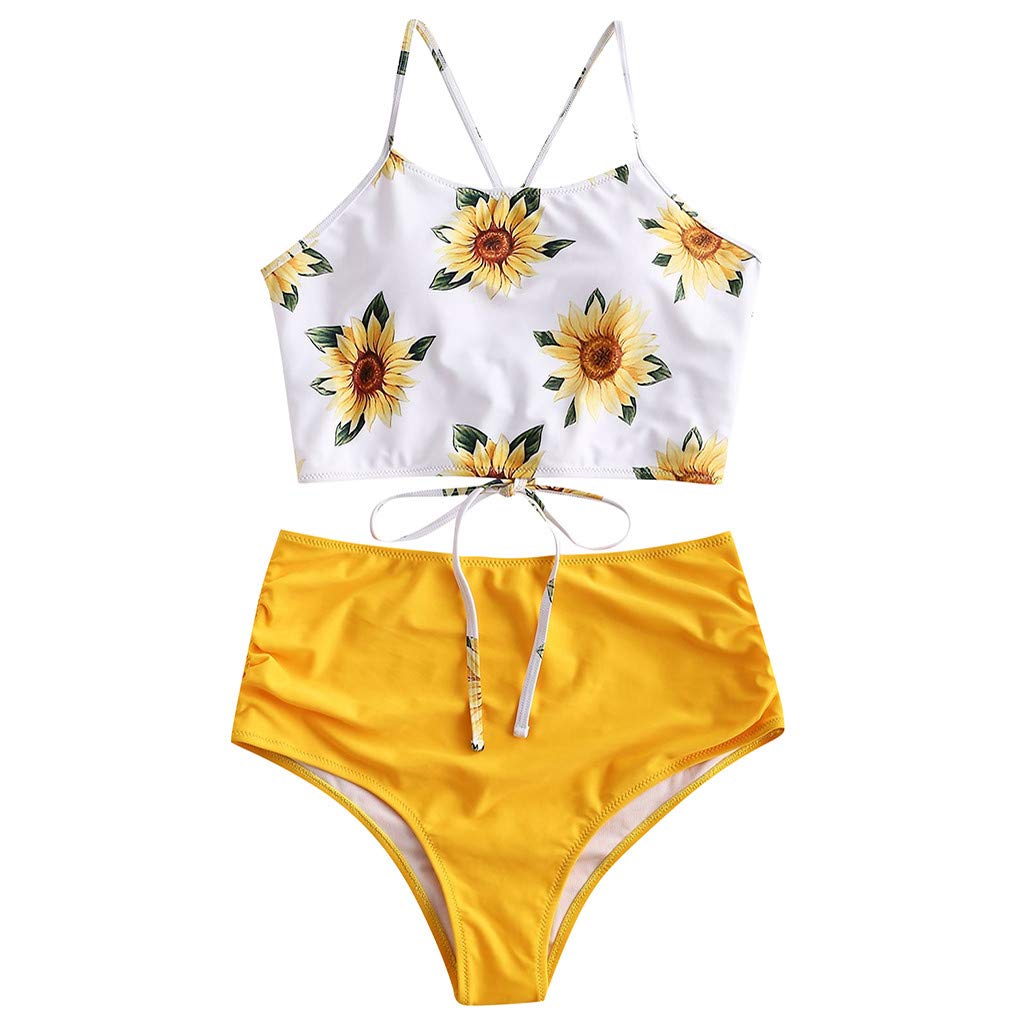 Sexy Women's Bikini Sets - Elastic Waist Tankini & Monokini Swimsuits with Straps | Beachwear, Pool Party, Summer Vacation Outfits