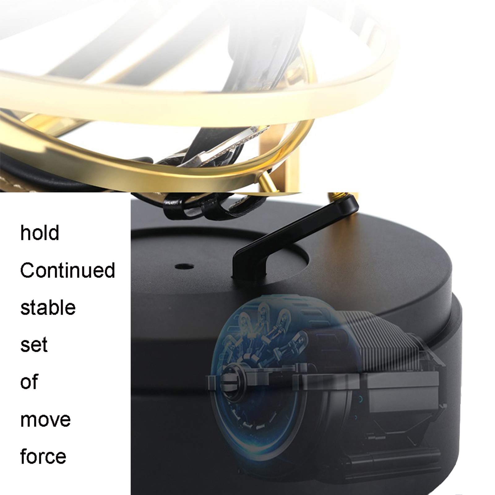 Automatic Watch Winder - Single Watch Winder Case with Quiet Motor, Battery or AC Powered, Dust-Proof Storage Box | Perfect for Watch Collectors & Luxury Timepiece Maintenance at Home or Office