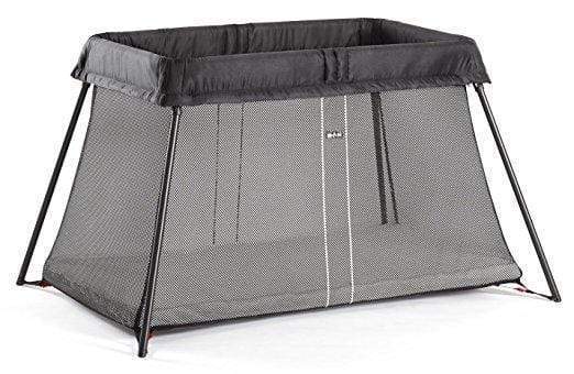 BabyBjorn Travel Crib Light - Portable Baby Playpen with Fitted Sheet for Newborns & Toddlers | Perfect for Travel, Home, and Daycare Use