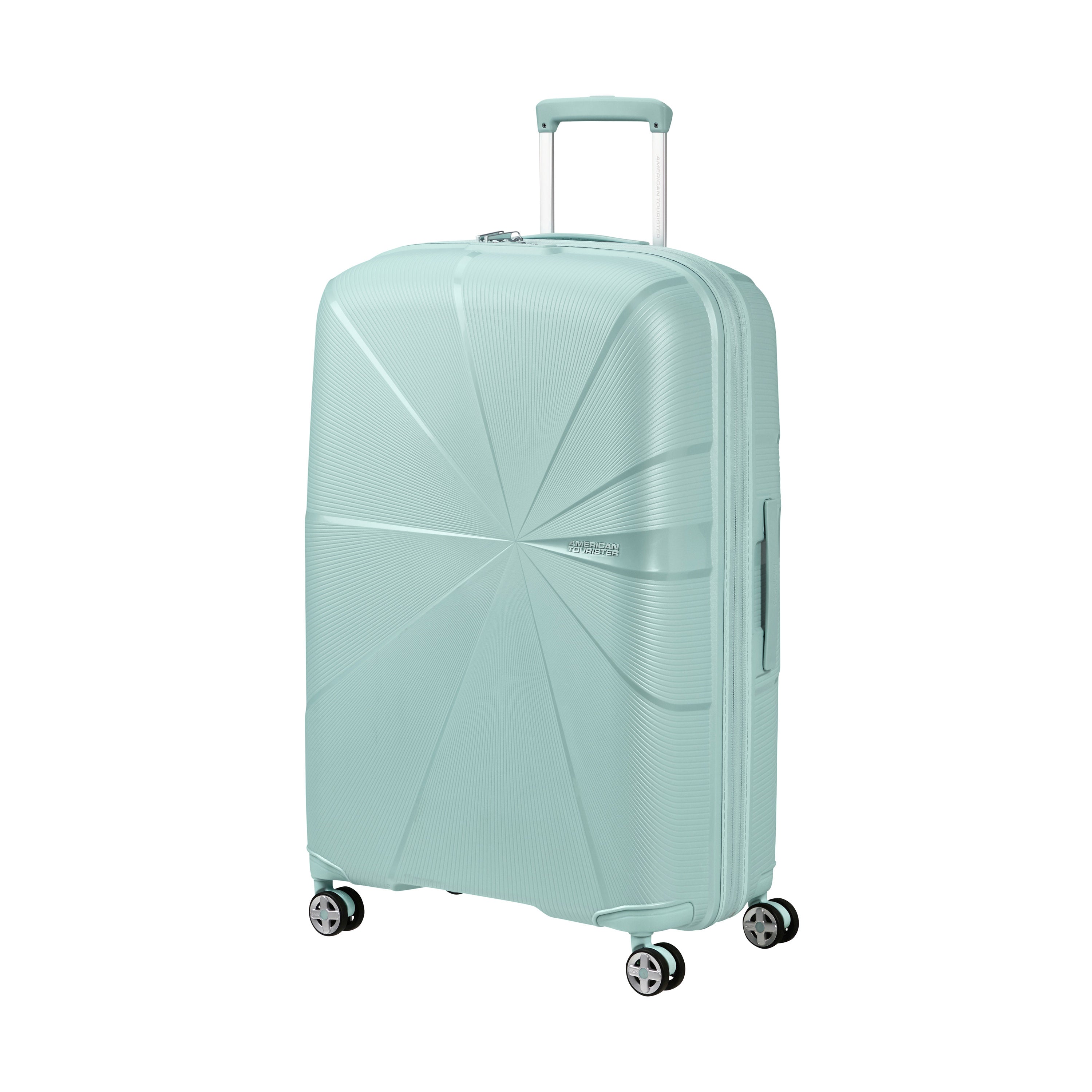 American Tourister StarVibe 3-Piece Expandable Spinner Luggage Set - Lightweight Suitcase for Travel, Business Trips & Family Vacations | Durable Hardshell Luggage with 360° Wheels