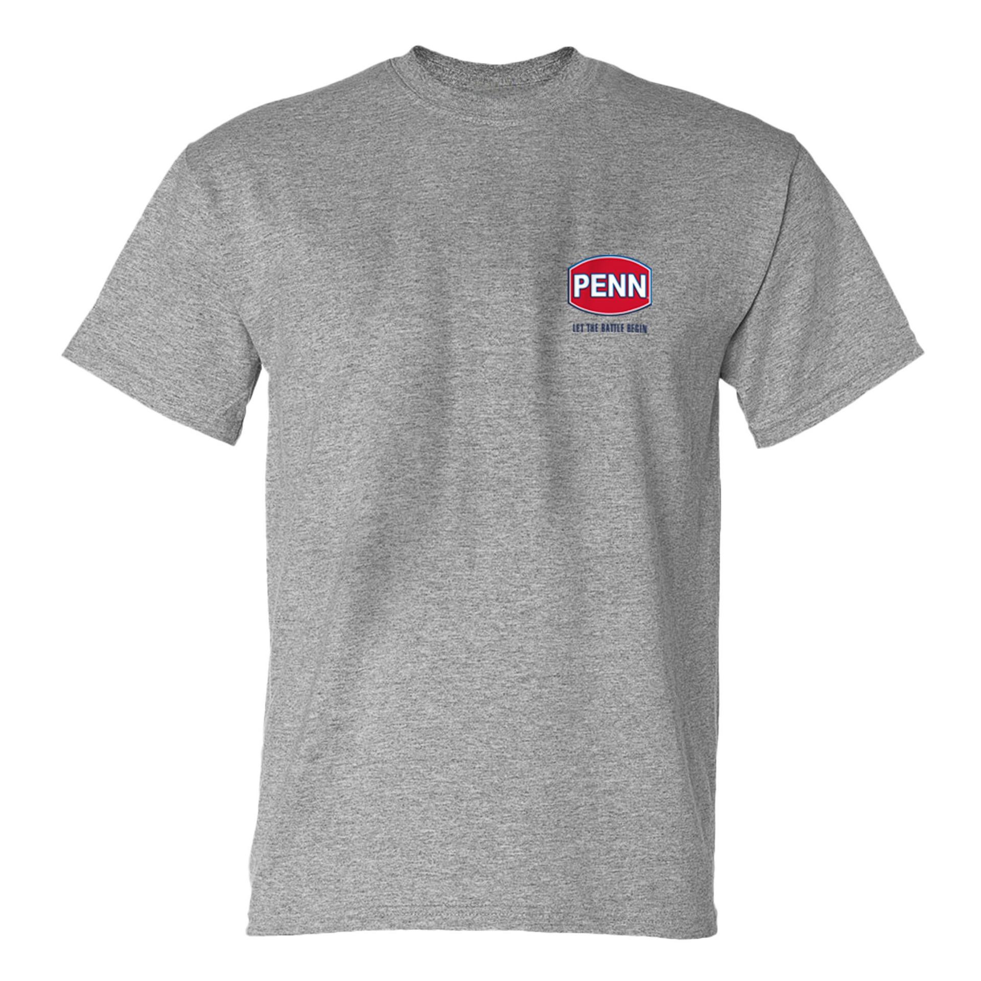 PENN® Men's Short Sleeve T-Shirt - Soft Cotton Crew Neck Tee for Casual Wear, Gym & Everyday Outfits