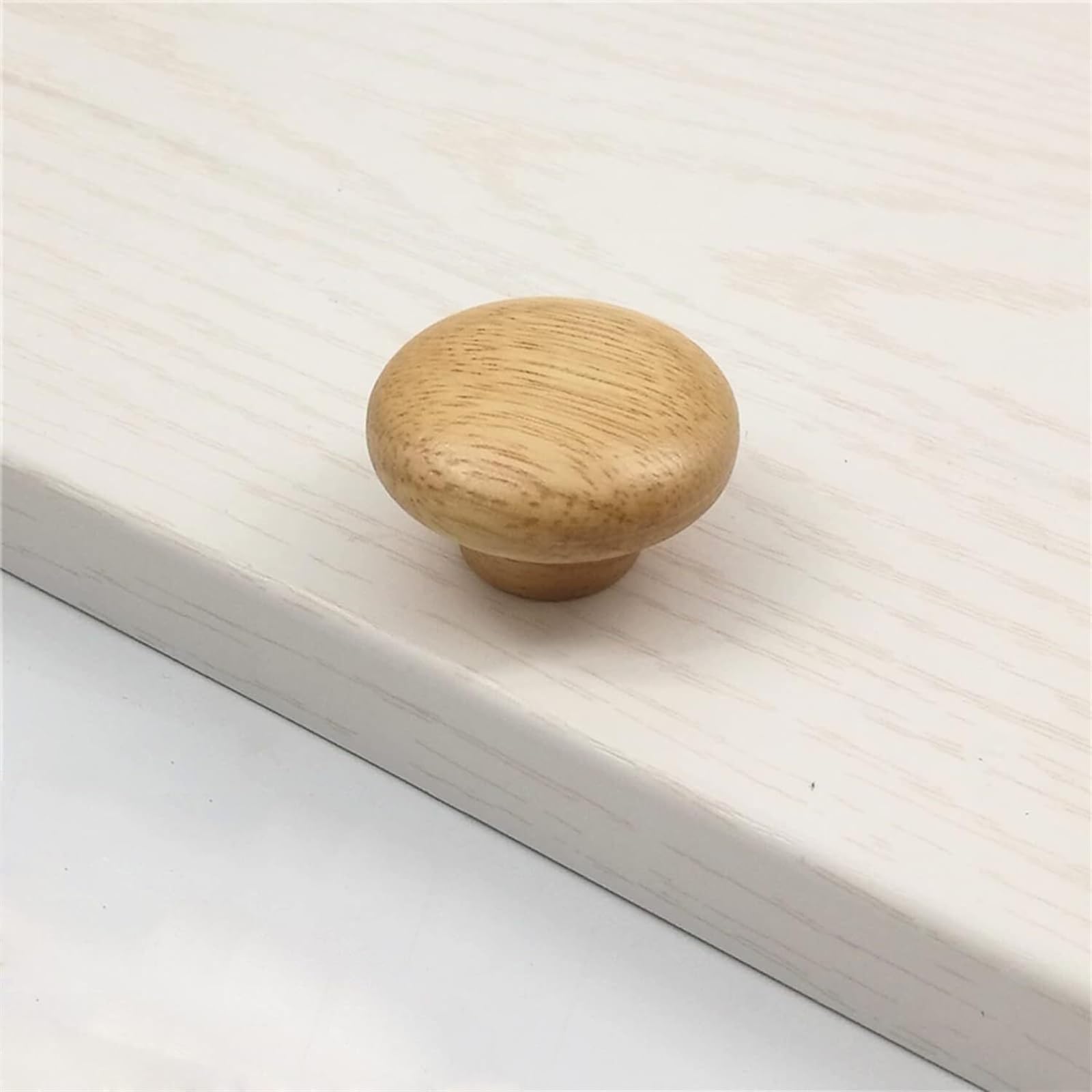 Vintage Wooden Cabinet Drawer Handles - Single Hole Pulls for Kitchen, Wardrobe & Cupboard - Elegant Bow Design Cabinet Knobs for Home & Office Furniture Upgrade