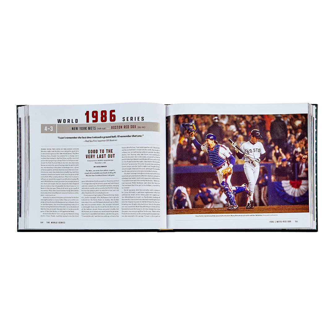 Sports Illustrated: The World Series - Premium Leather Bound Collector's Edition | Perfect for Baseball Fans & Memorabilia Collectors | Great Gift for Sports Enthusiasts