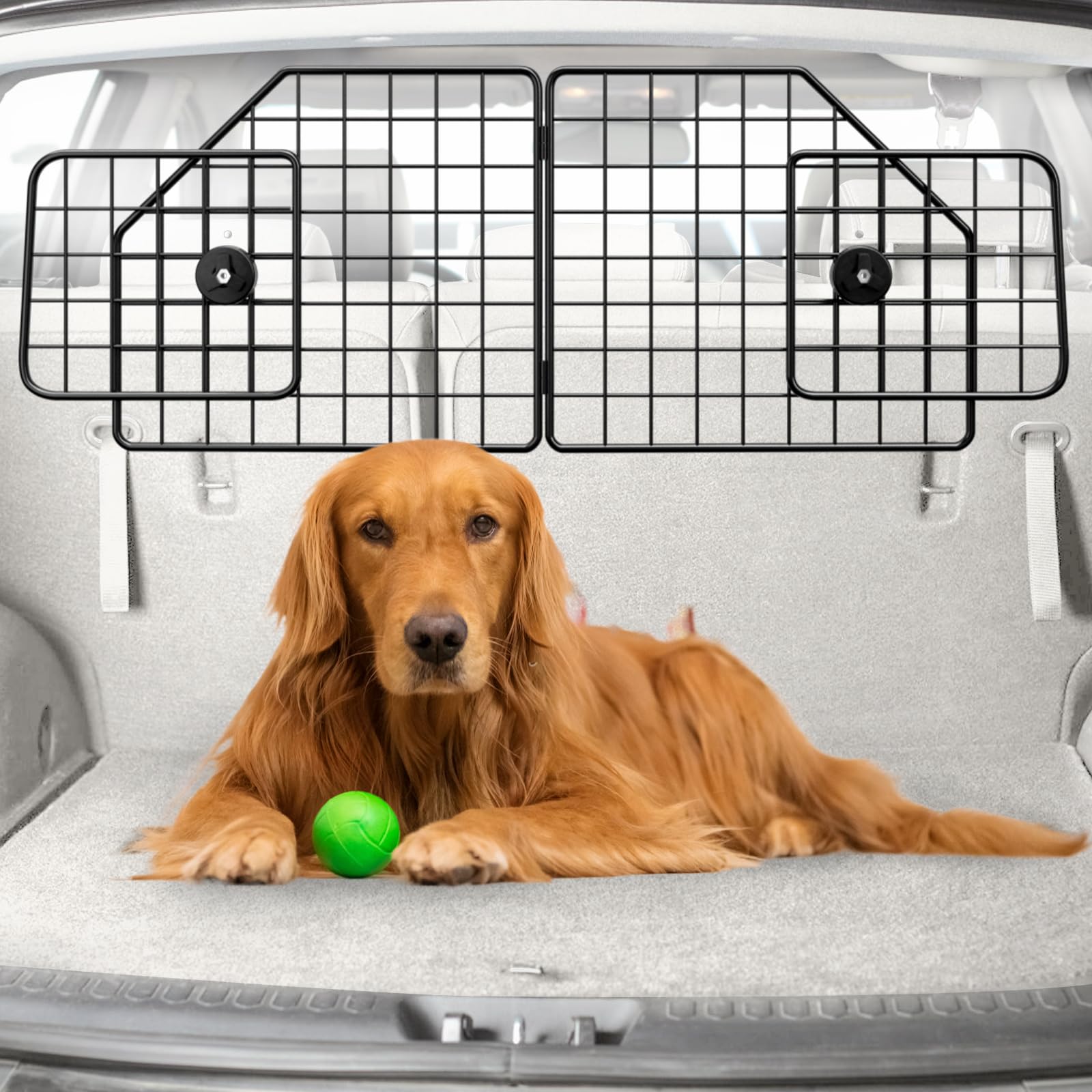 Adjustable Heavy-Duty Dog Barrier for SUV & Trucks 36