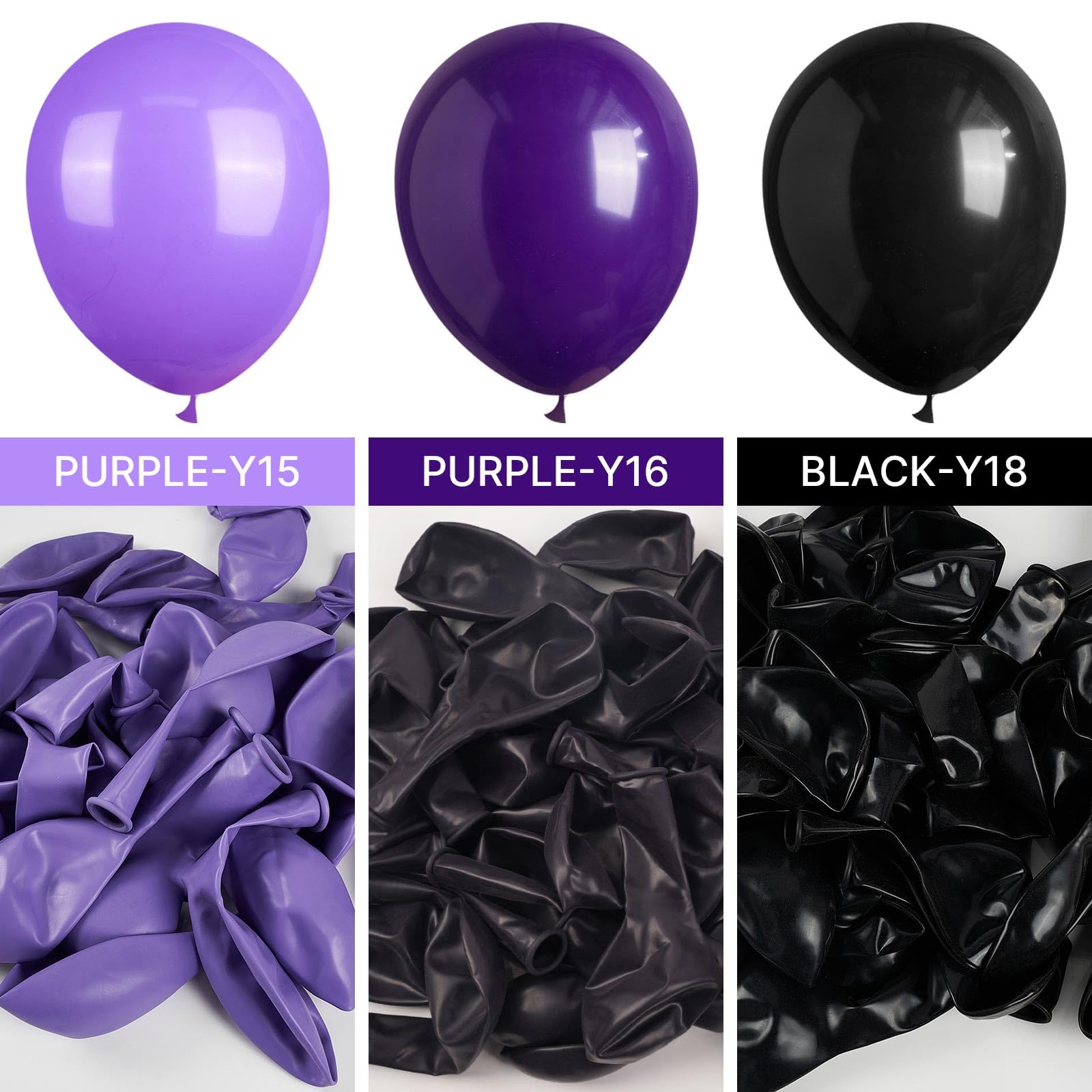 Royal Purple Balloons 140-Pack - 18