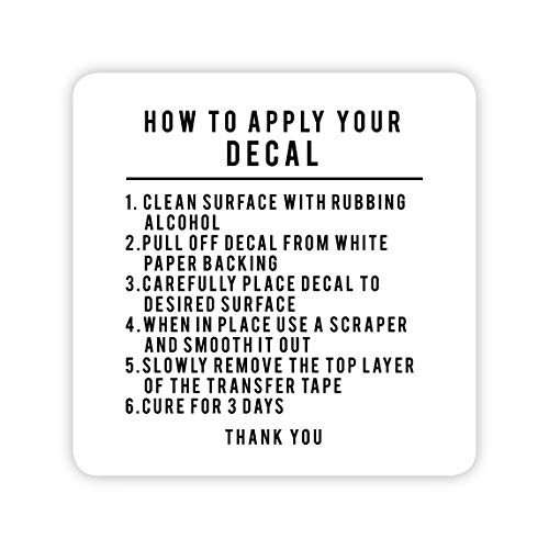 How to Apply Decal