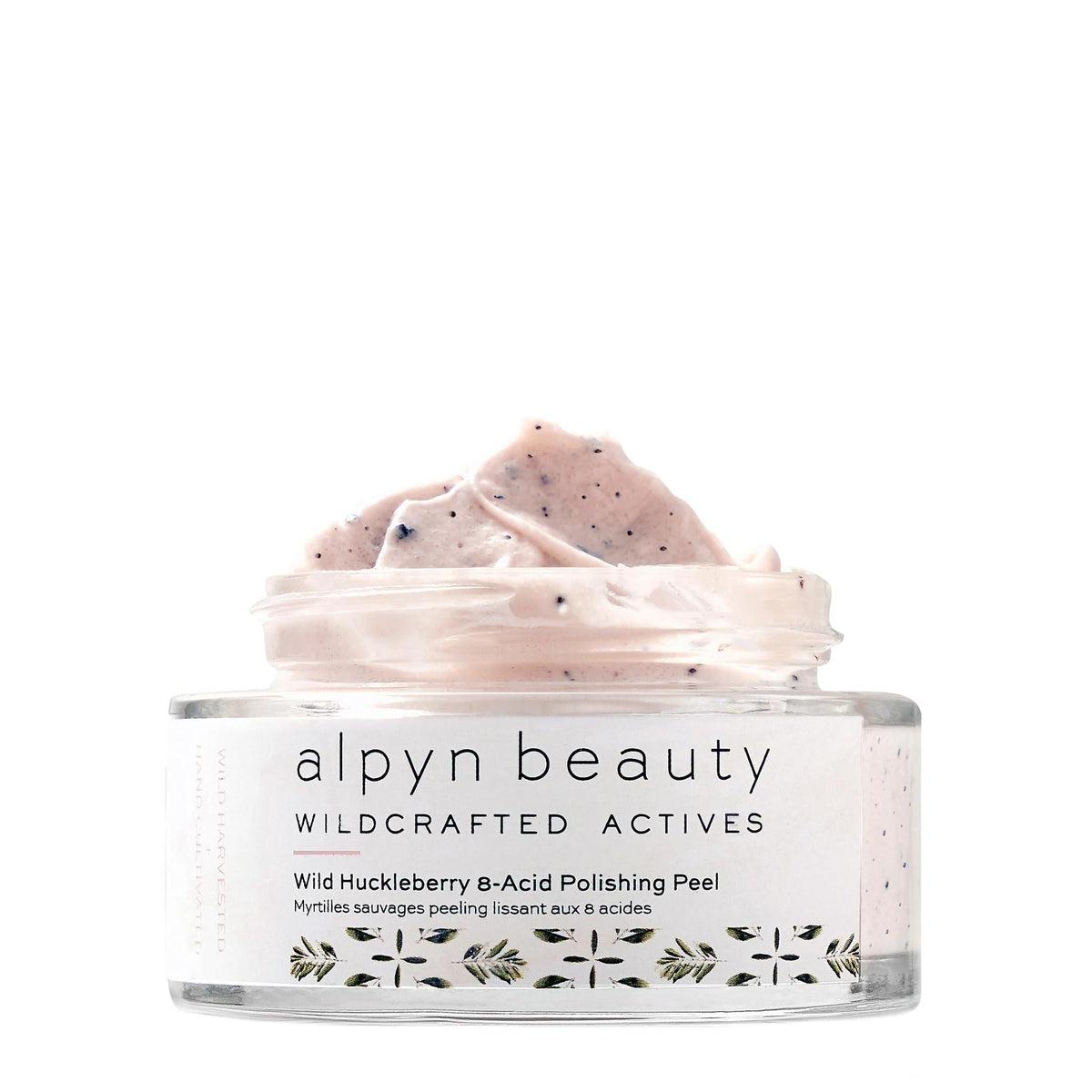 Wild Huckleberry 8% AHA Exfoliating Peel - Brightening Facial Treatment for Dull Skin & Fine Lines | At-Home Spa Night & Pre-Makeup Prep