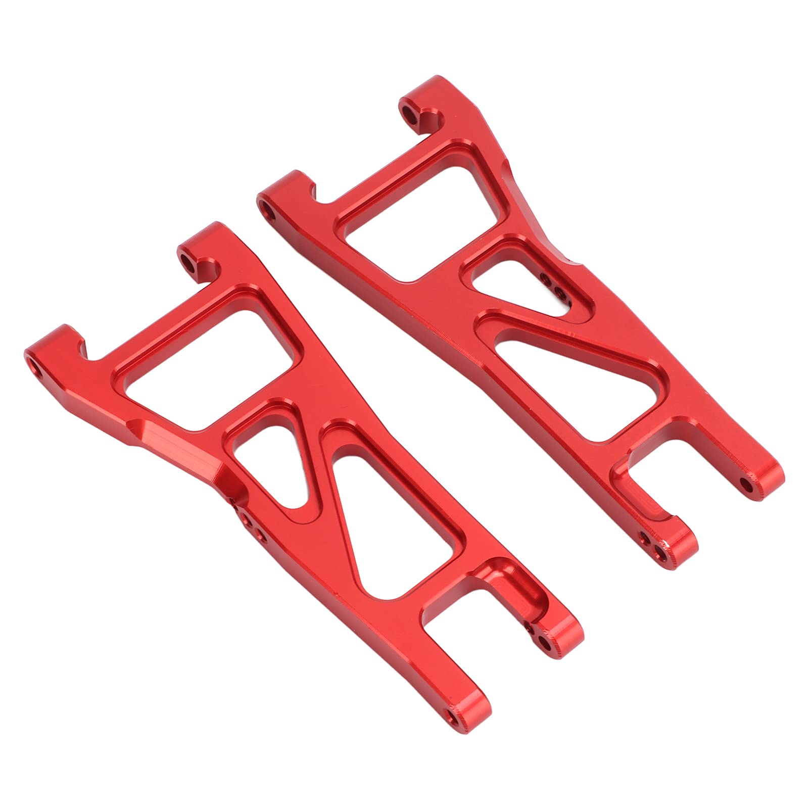 High Strength Alloy Front Lower Suspension Arm for ARRMA Typhon 1/10 RC Car - Durable & Stable, Resists Bending (Red) - Perfect for Off-Road Racing & Stunt Performance