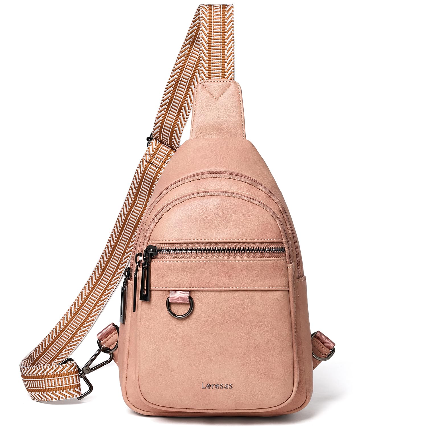 7L Vegan Leather Crossbody Sling Bag for Women & Men - Anti-Theft Fanny Pack, Shoulder Bag & Travel Backpack | Perfect for Gym, Hiking, Commuting & Daily Use