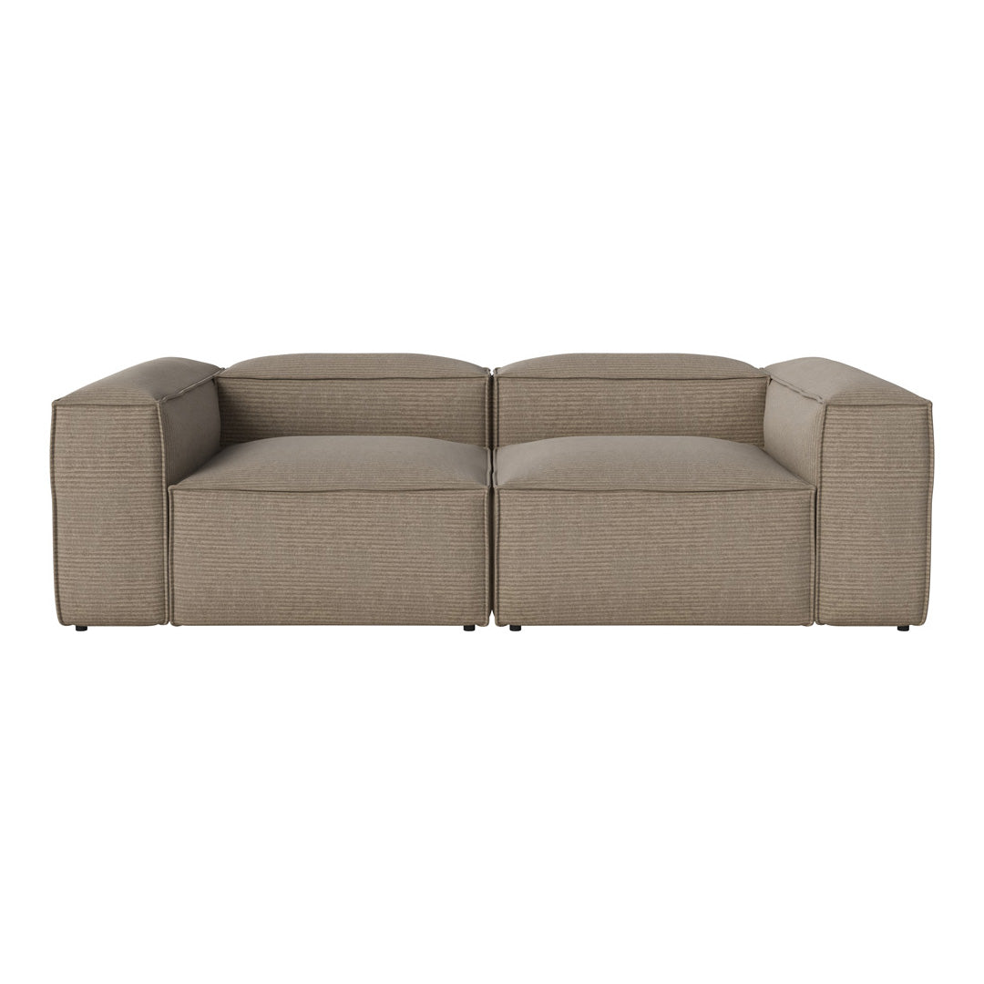 Cosima 2-Seater Sofa - Modern Fabric Loveseat for Small Spaces | Perfect for Living Room, Apartment & Office Waiting Area