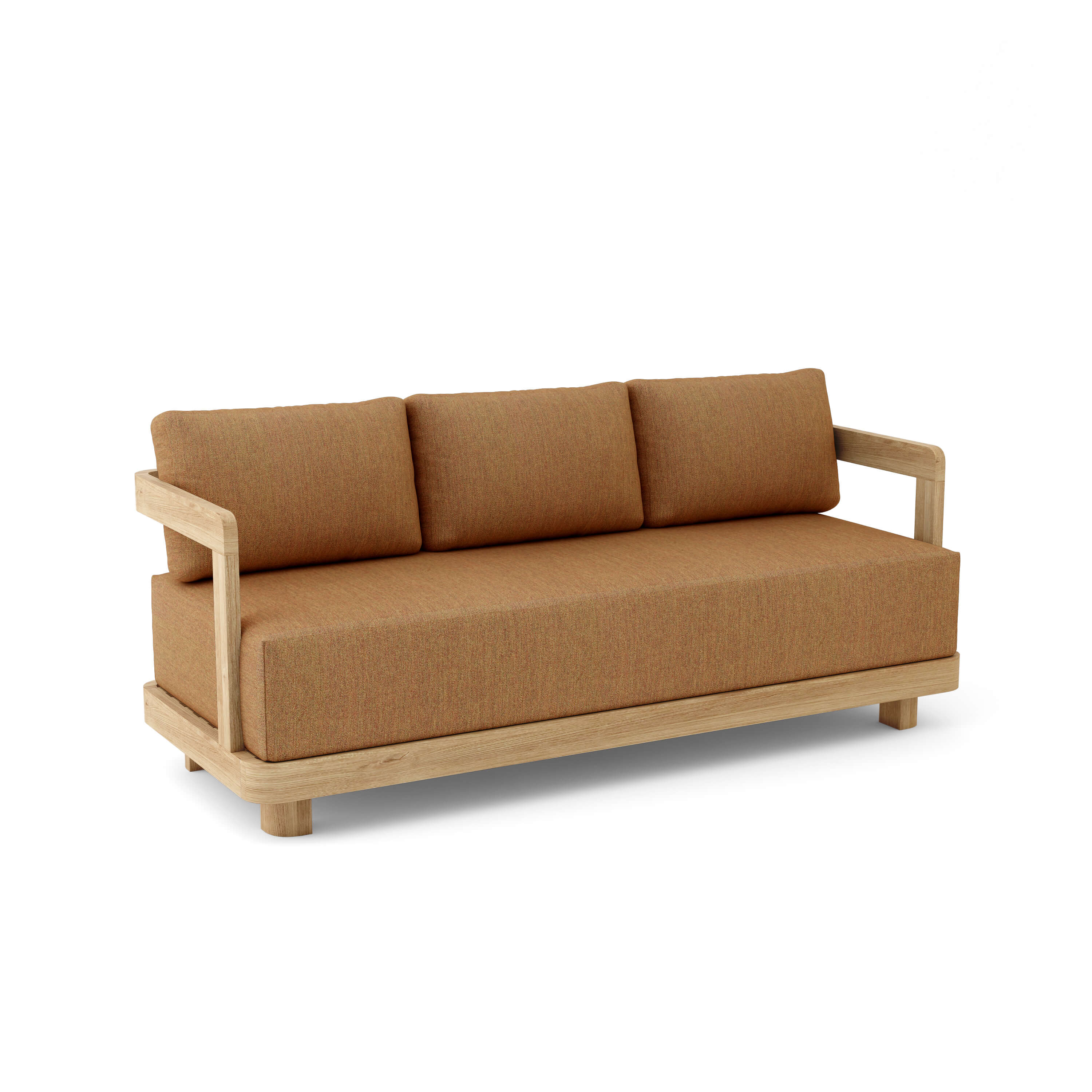 Granada Deep Seating Sofa - Comfortable Outdoor Patio Furniture Set with Weather-Resistant Cushions, Perfect for Backyard, Poolside & Garden Relaxation