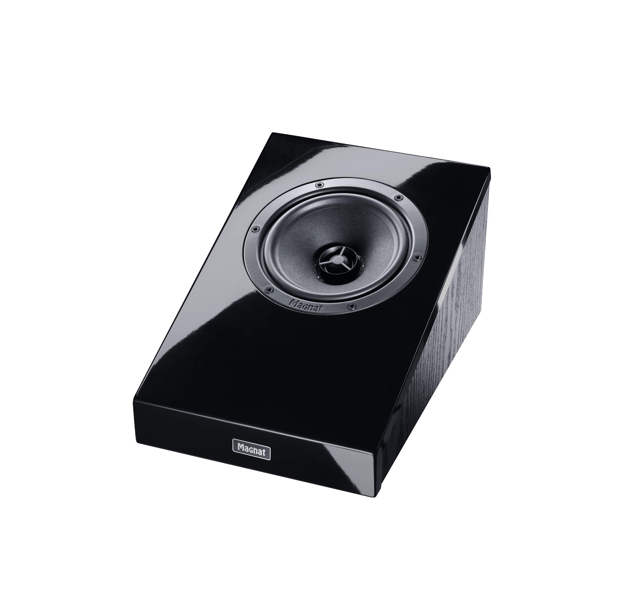MAGNAT ATM 202 Black Atmos Speakers (Pair) - Premium Home Theater Surround Sound System for Movies, Music & Gaming