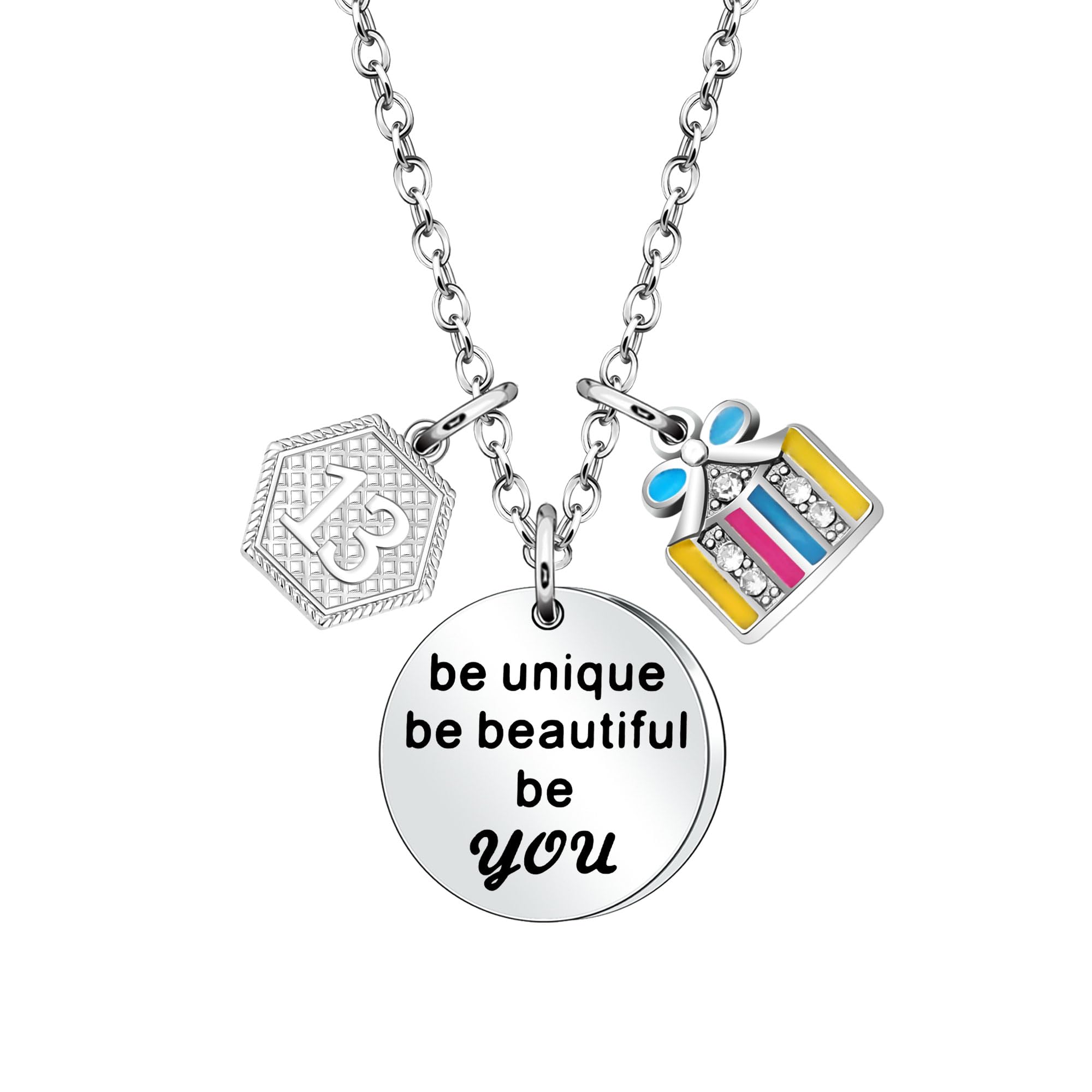 Elegant Birthstone Necklace Gift Set for Women - Perfect Birthday Present for Girlfriend, Wife, Mom, Daughter, Sister (Ages 7-70) - Comes with Gift Box | Ideal for Anniversaries, Valentine's Day & Special Occasions