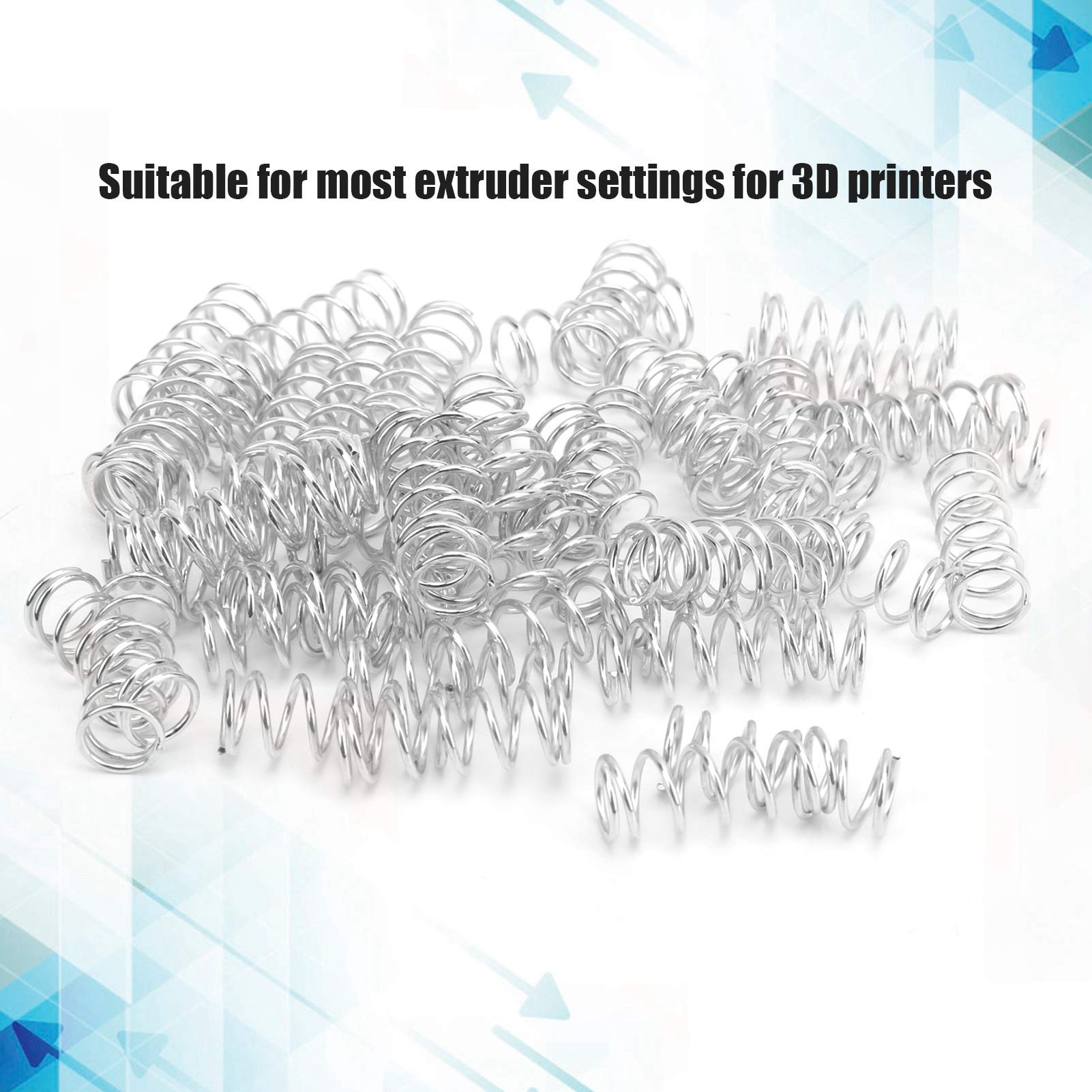 3D Printer Support Spring - High Elasticity Extruder Spring Replacement for Most 3D Printers | Perfect for DIY Repairs & 3D Printing Maintenance