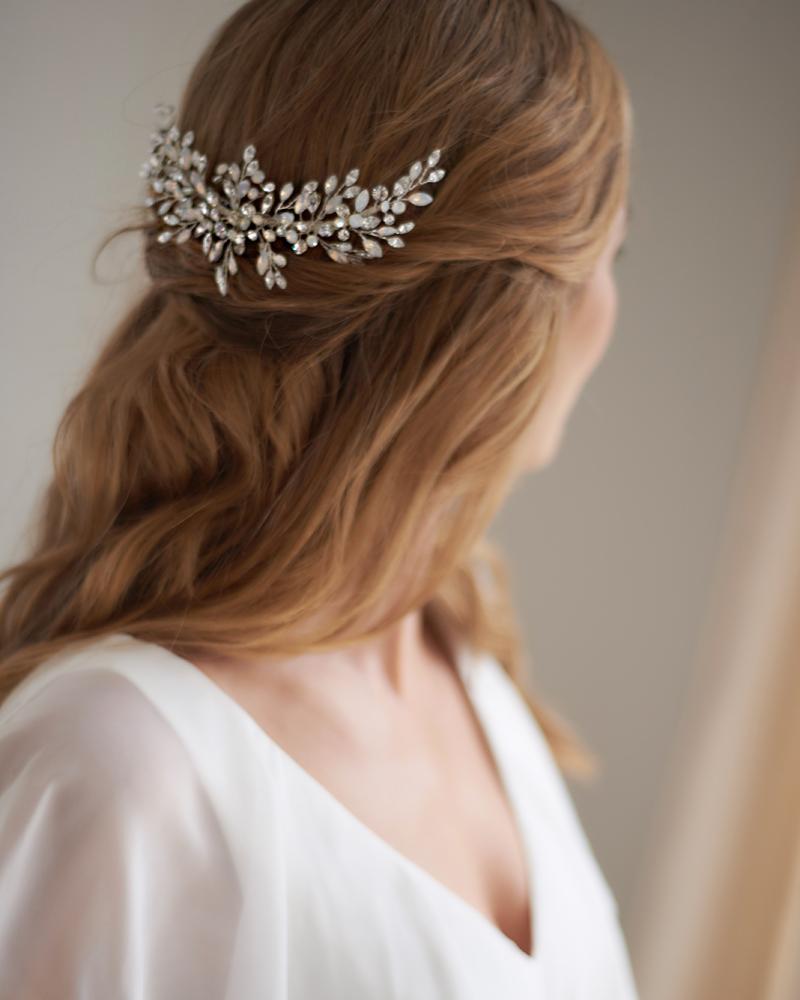 Anastasia Bridal Comb – Elegant Rhinestone Wedding Hair Accessory for Brides, Bridesmaids & Prom | Perfect for Weddings, Proms & Special Occasions
