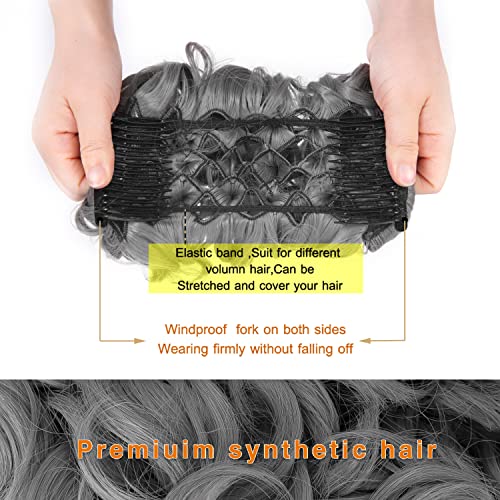 Messy Bun Hair Clip - Perfect for Curly Hair, Easy Chignon Updo for Women | Great for Work, Parties & Everyday Wear