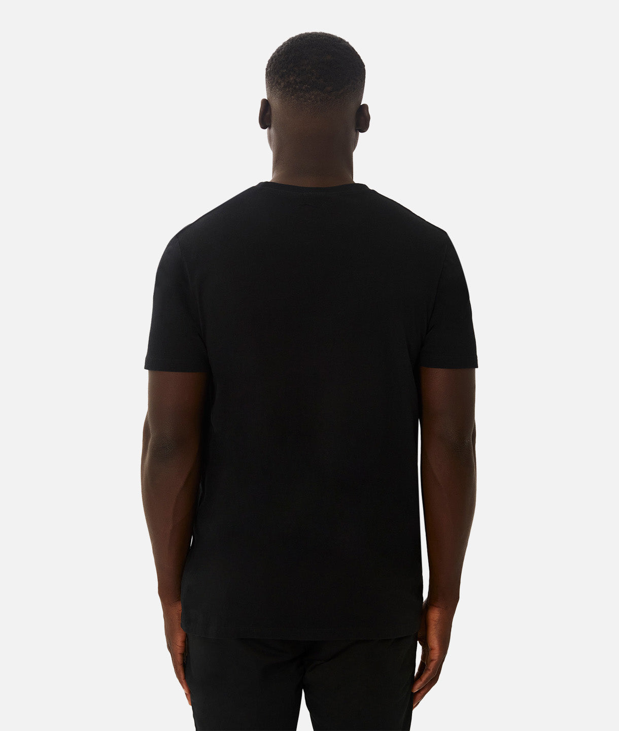 Premium Basic Crew Neck T-Shirt for Men & Women - Soft Cotton Comfort Fit Tee - Black - Casual Wear, Layering, Everyday Outfits