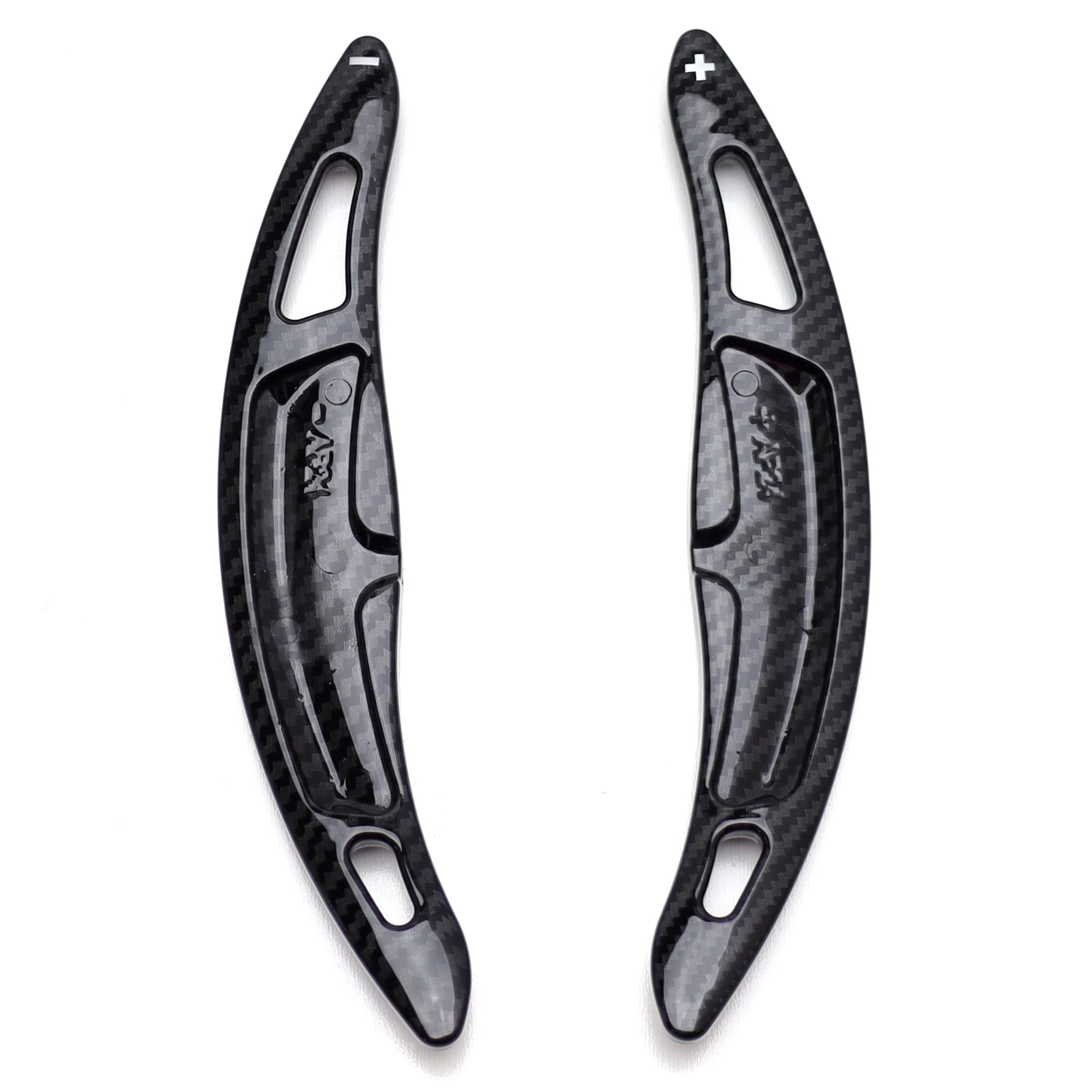 Premium Carbon Fiber Steering Wheel Paddle Shifters for Porsche Cayenne, Macan, 718 & 911 - High-Performance Racing Upgrade for Track & Street Driving