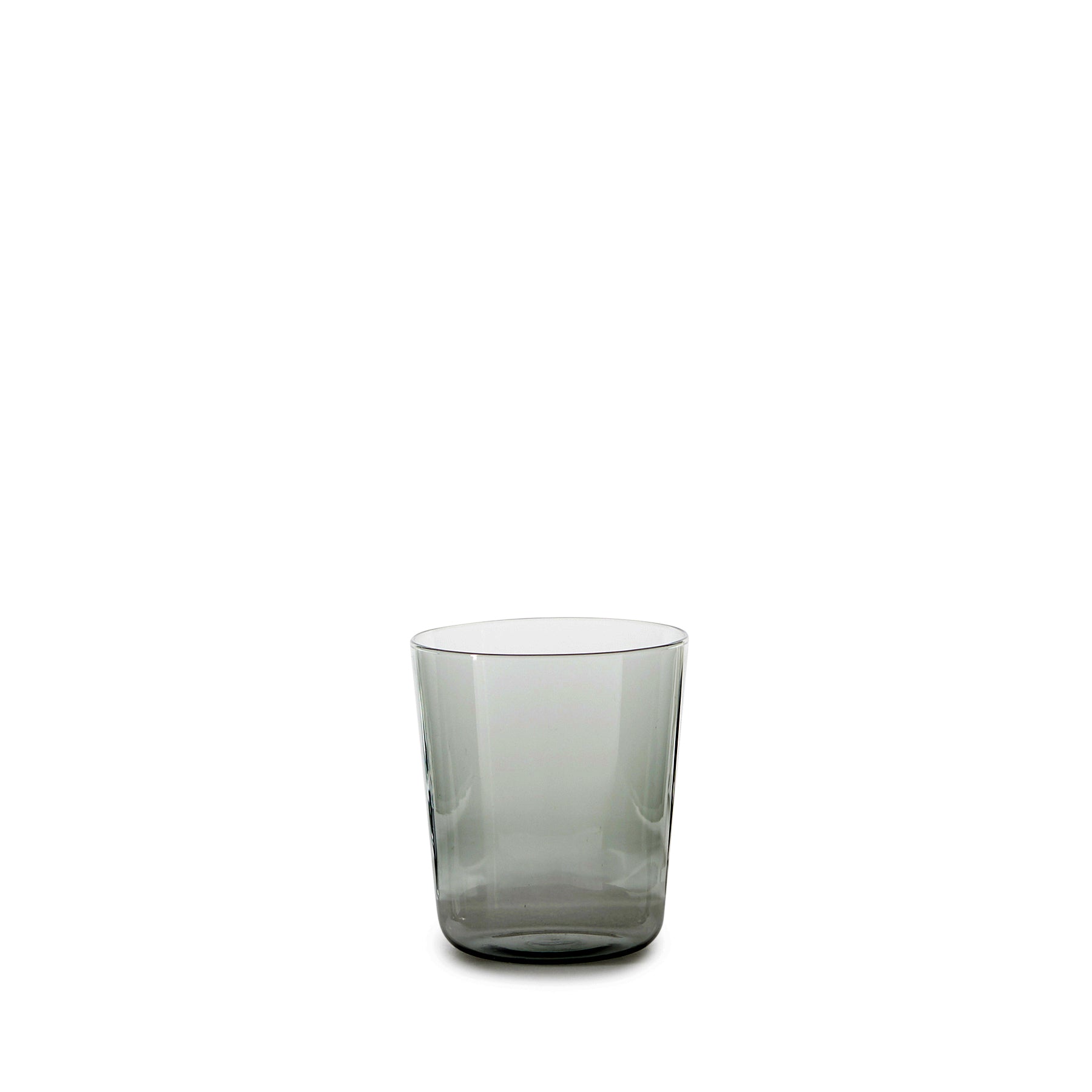 Luisa Acqua Glass in Fog (Set of 2) - Elegant Frosted Glassware for Wine, Cocktails & Water - Perfect for Dinner Parties, Weddings & Home Decor